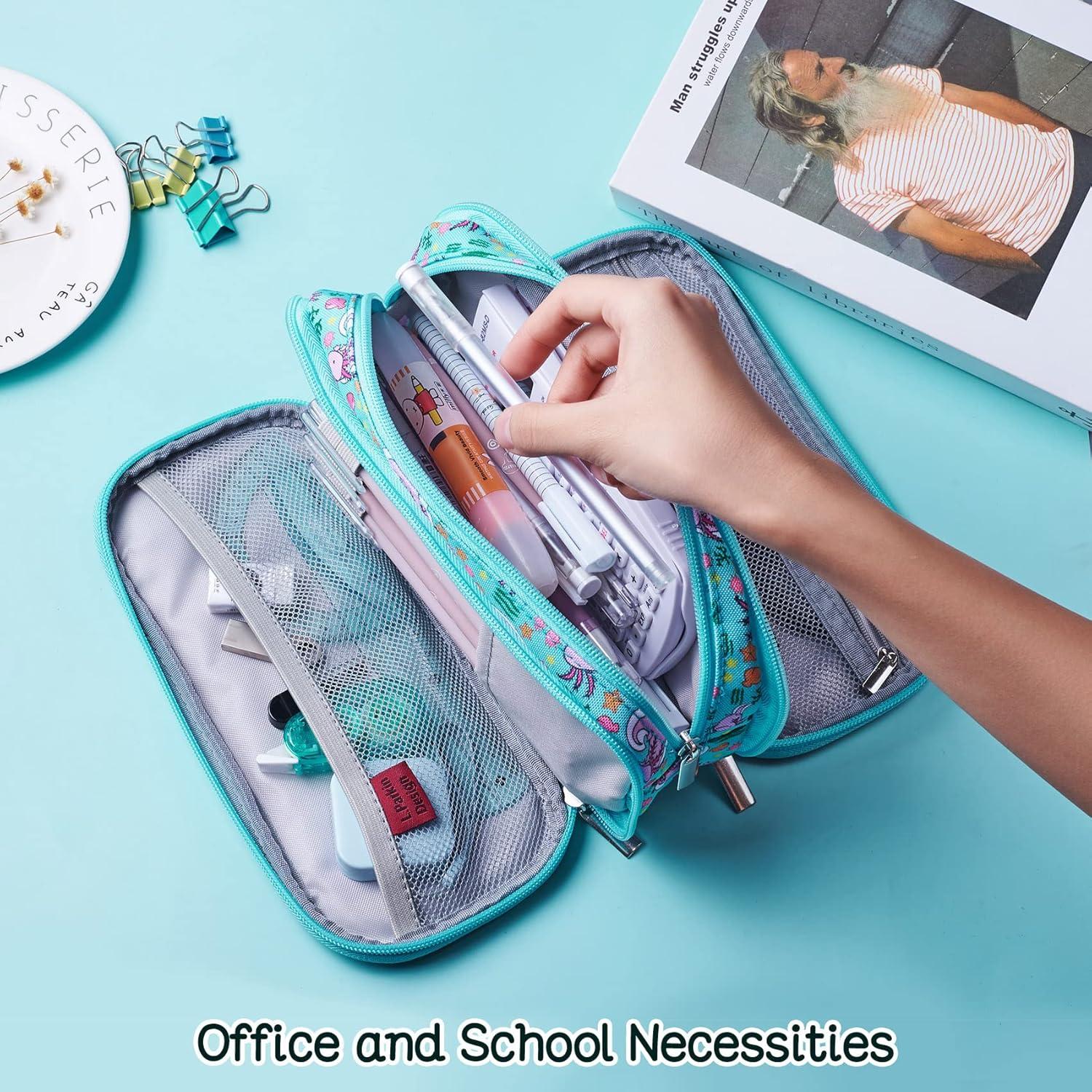 Estuche de Lápices LParkin Axolotl 24x11x7.6 cm Multiusos