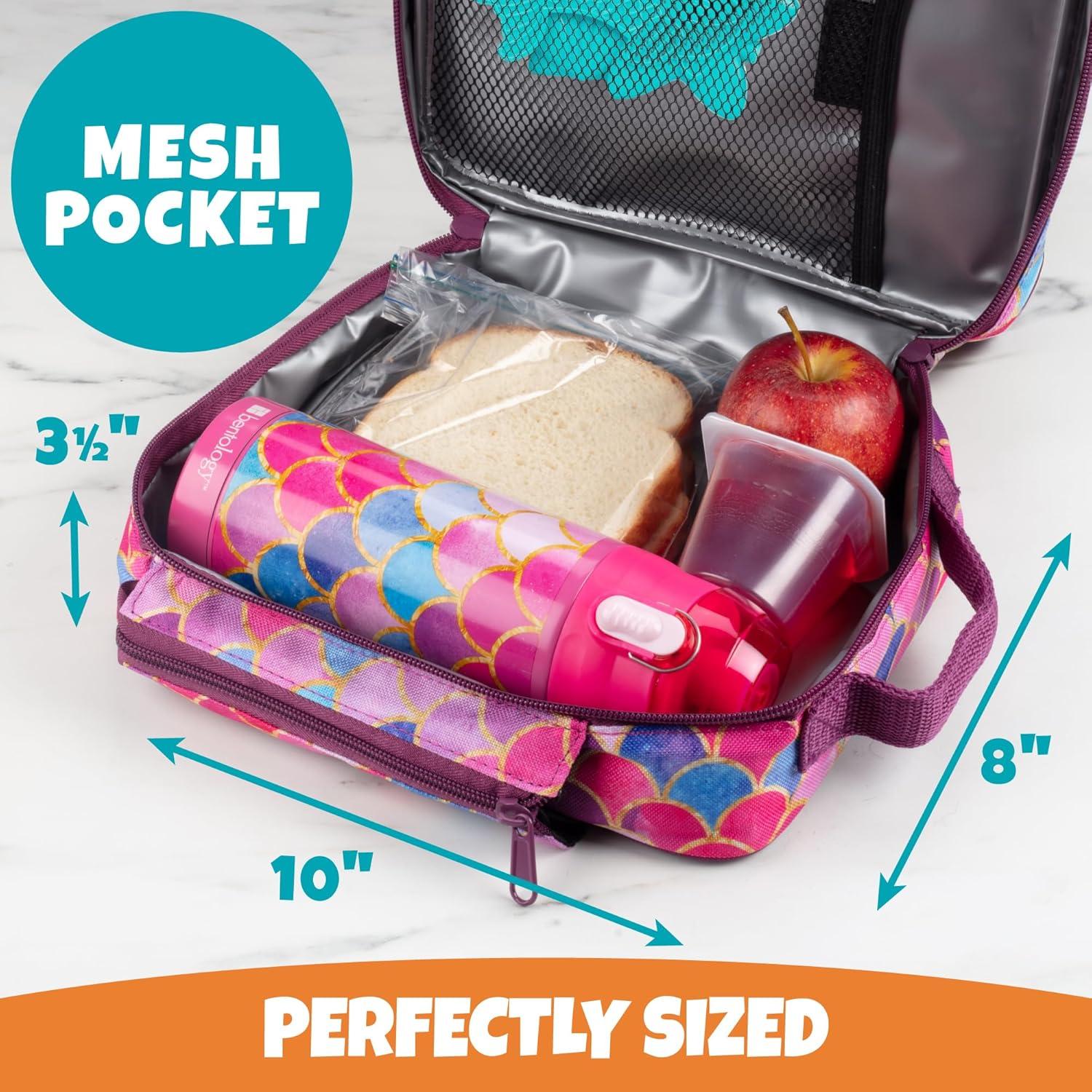 Bolsa Térmica de Almuerzo Bentology Cola de Sirena - Reutilizable