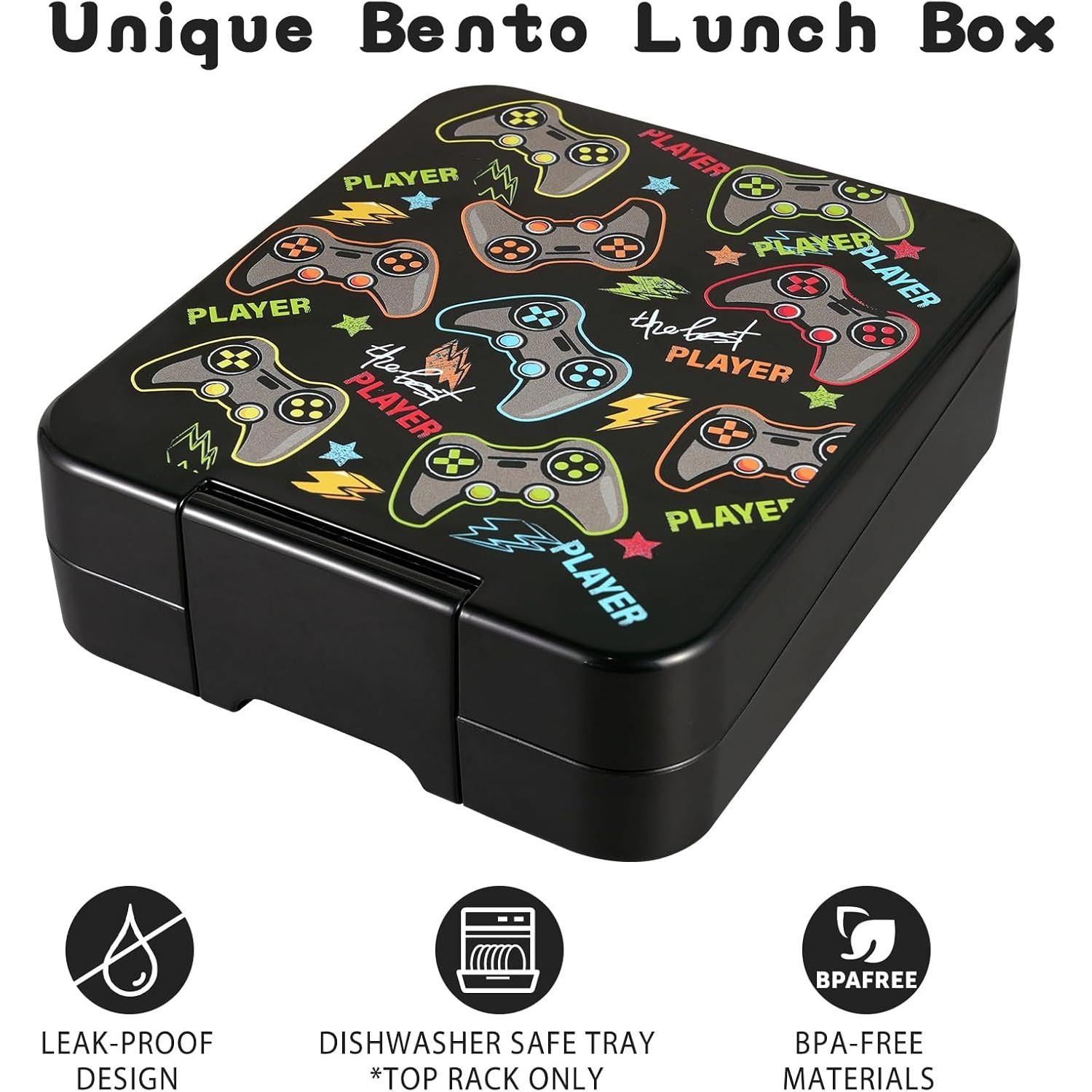 Juego de Caja de Almuerzo Bento Howeemo con Termo 300ml