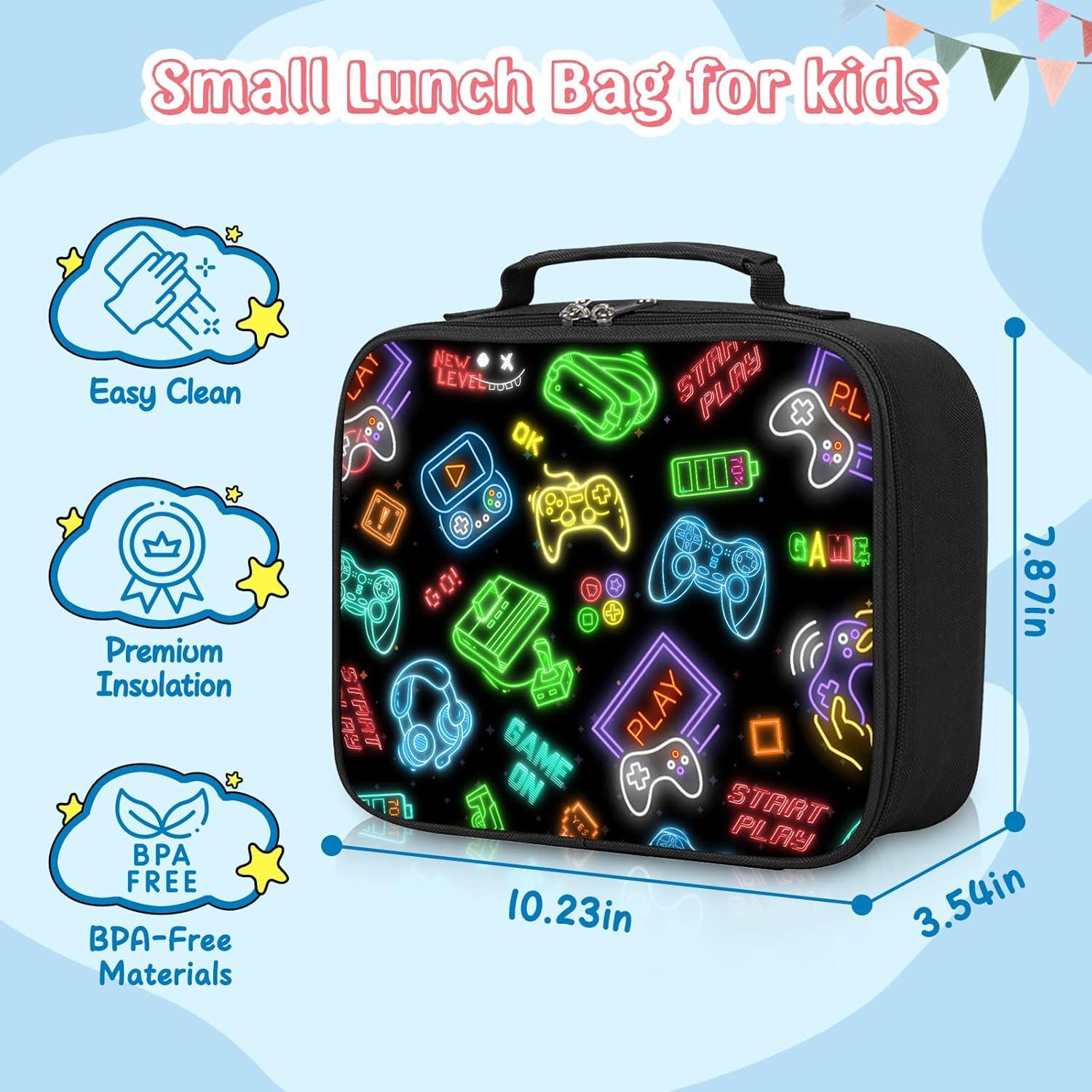 Bolsa de Almuerzo Aislada WOBAGMEN para Niños 26x9x20cm