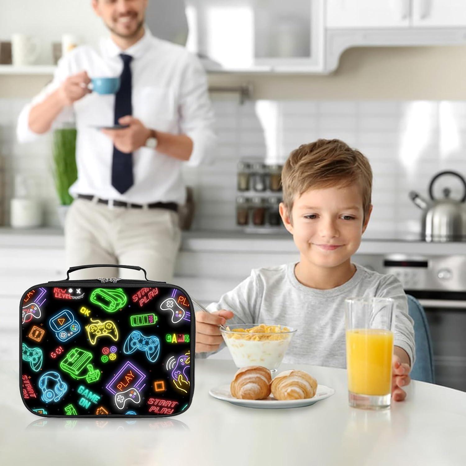 Bolsa de Almuerzo Aislada WOBAGMEN para Niños 26x9x20cm