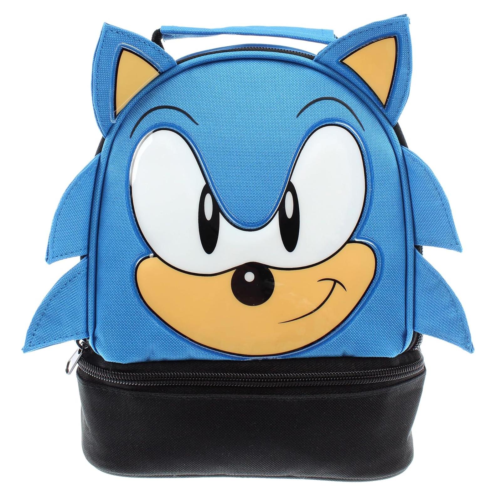 Bolsa de Almuerzo Sonic the Hedgehog Bioworld Doble Compartimento
