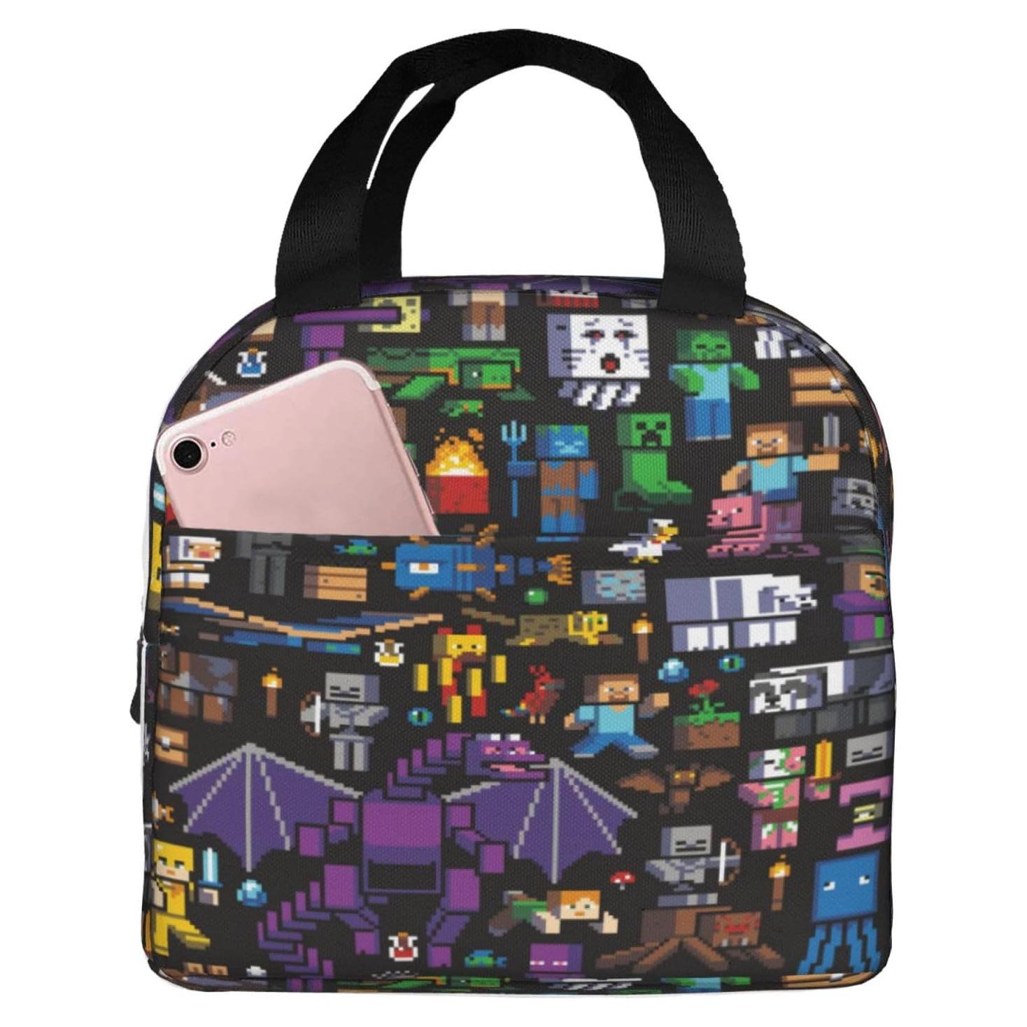 Bolsa de Almuerzo Aislada Umerwasv Negra 10L Impermeable