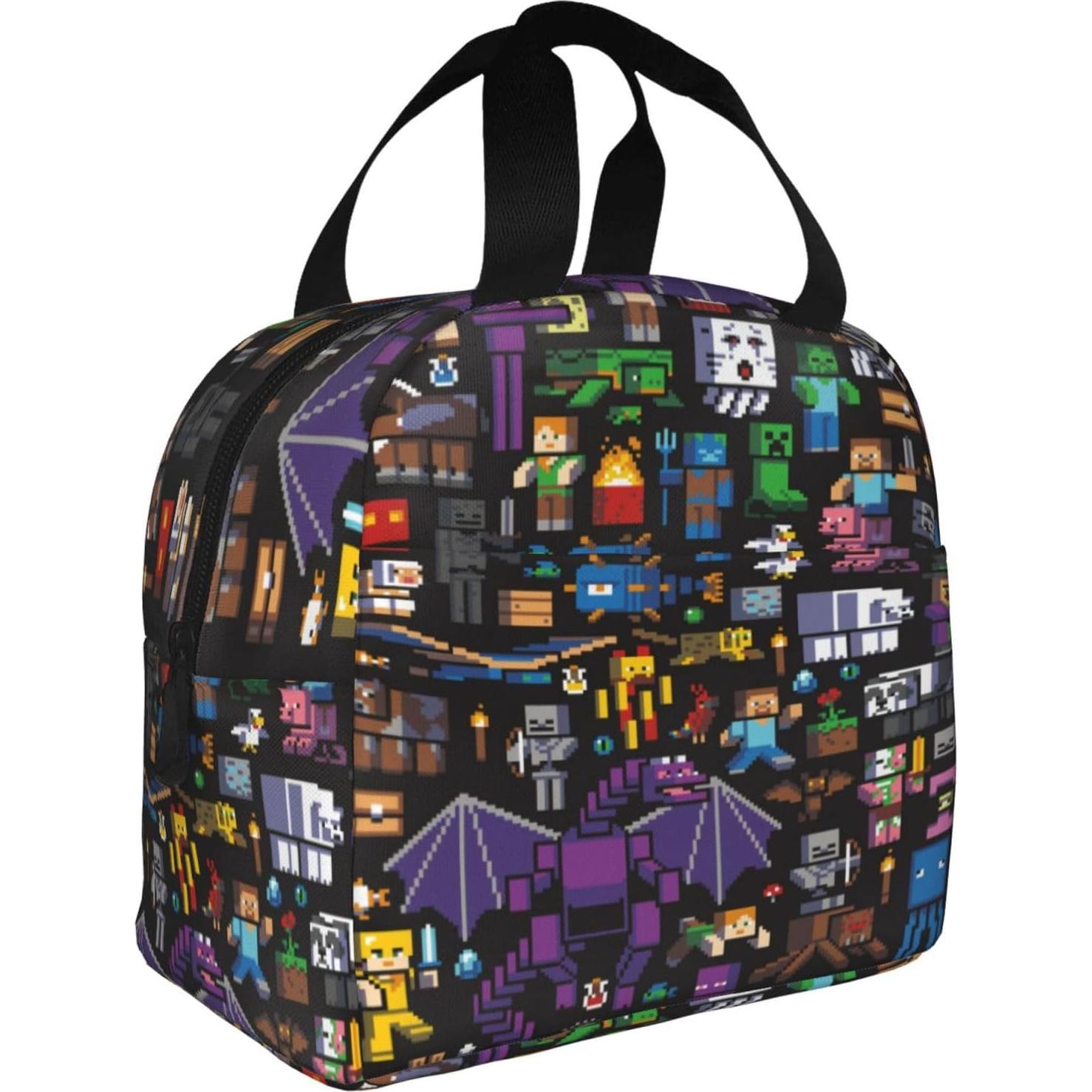 Bolsa de Almuerzo Aislada Umerwasv Negra 10L Impermeable