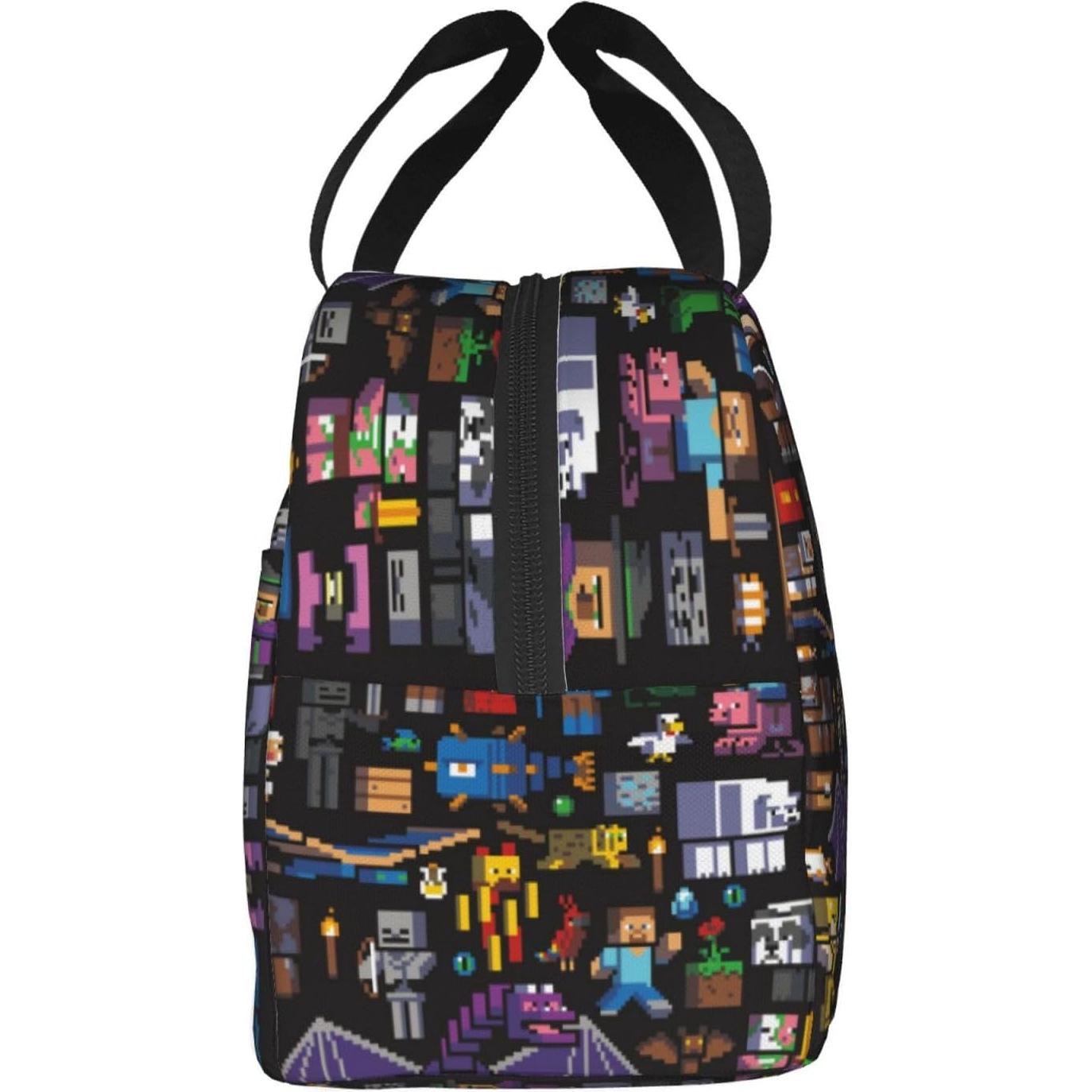 Bolsa de Almuerzo Aislada Umerwasv Negra 10L Impermeable