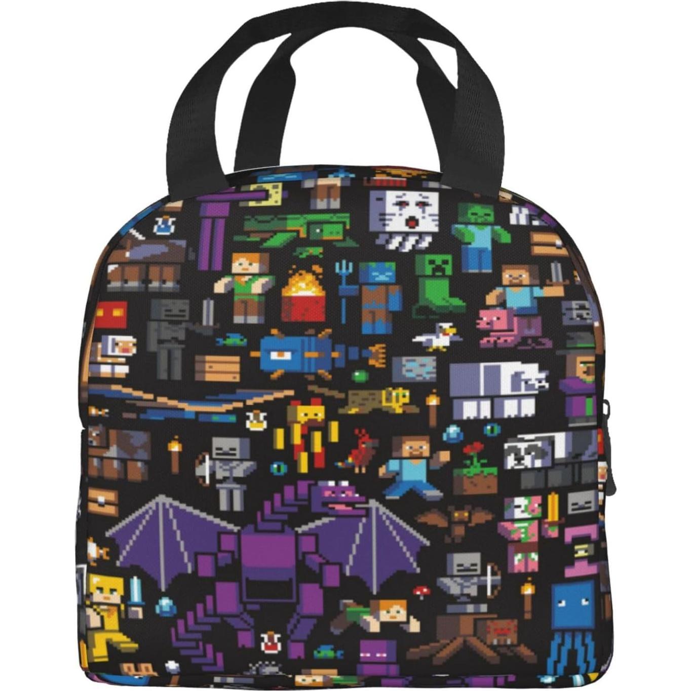 Bolsa de Almuerzo Aislada Umerwasv Negra 10L Impermeable