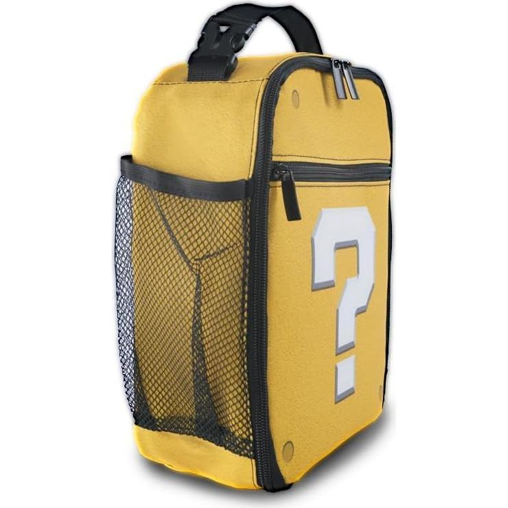 Bolsa de Almuerzo TIANXIADIYI Amarilla Dibujo Animado 20.3x10.2x25.4 cm