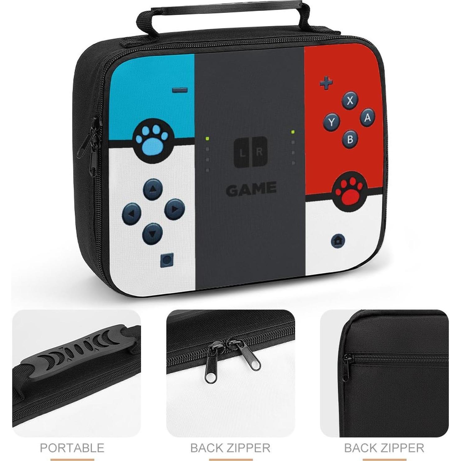 Bolsa de Almuerzo Reutilizable JWSXCFD Roja Aislada 0.1L