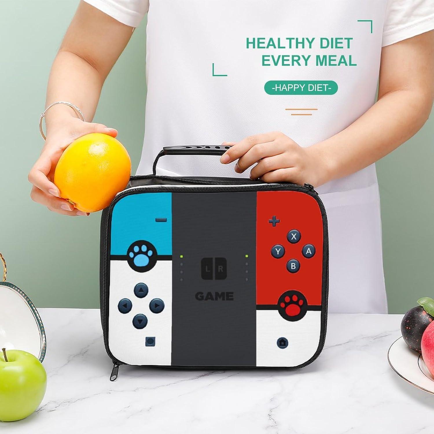 Bolsa de Almuerzo Reutilizable JWSXCFD Roja Aislada 0.1L