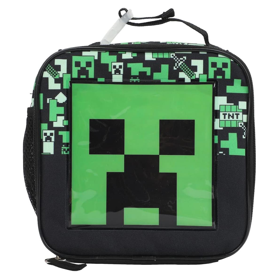 Caja de Almuerzo Aislada Minecraft Bioworld 26x23cm