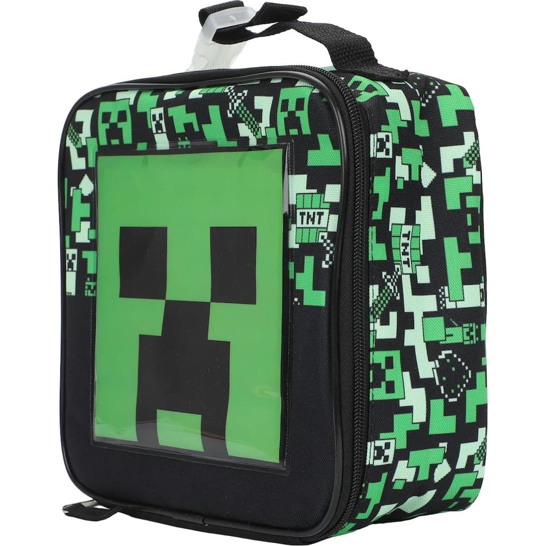 Caja de Almuerzo Aislada Minecraft Bioworld 26x23cm