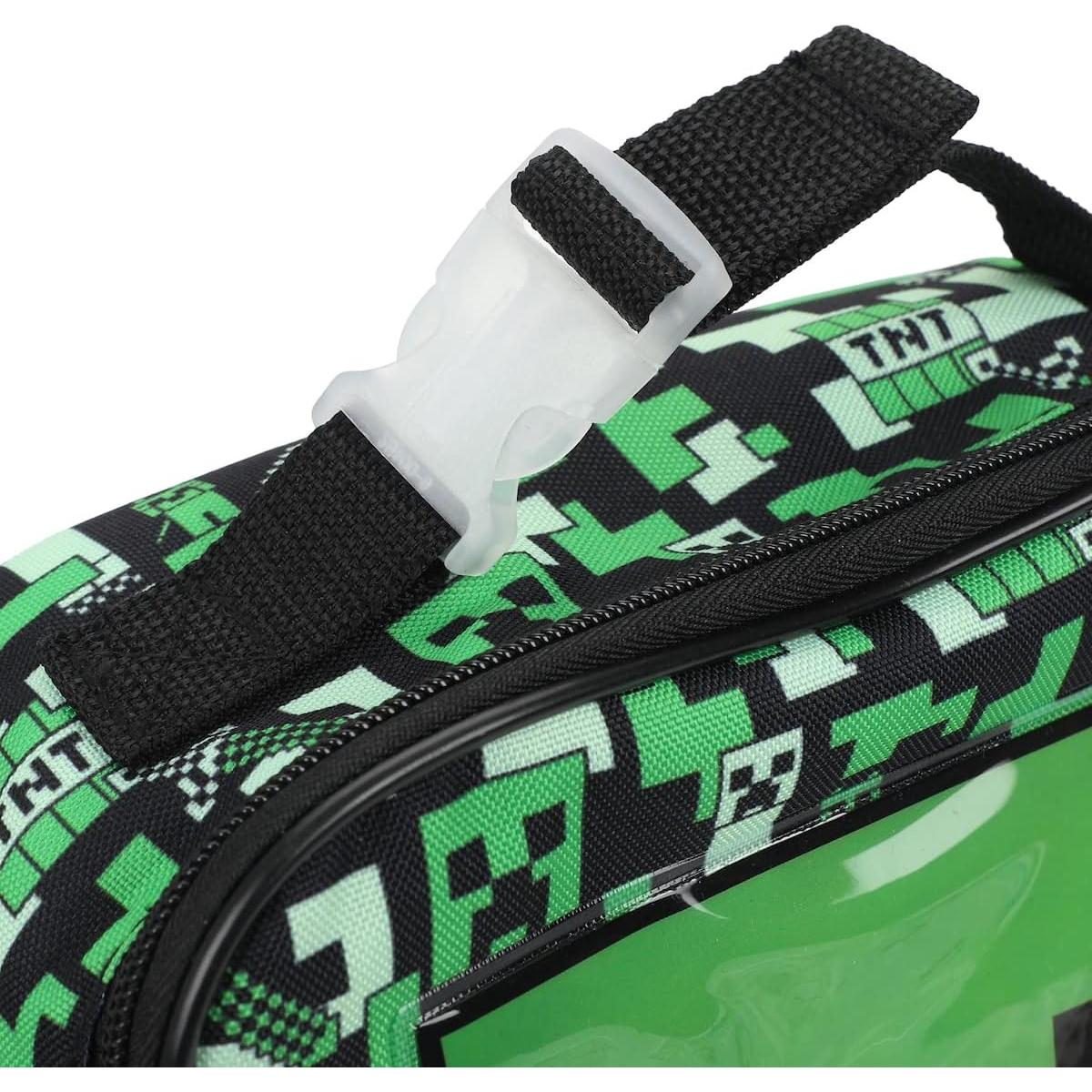 Caja de Almuerzo Aislada Minecraft Bioworld 26x23cm