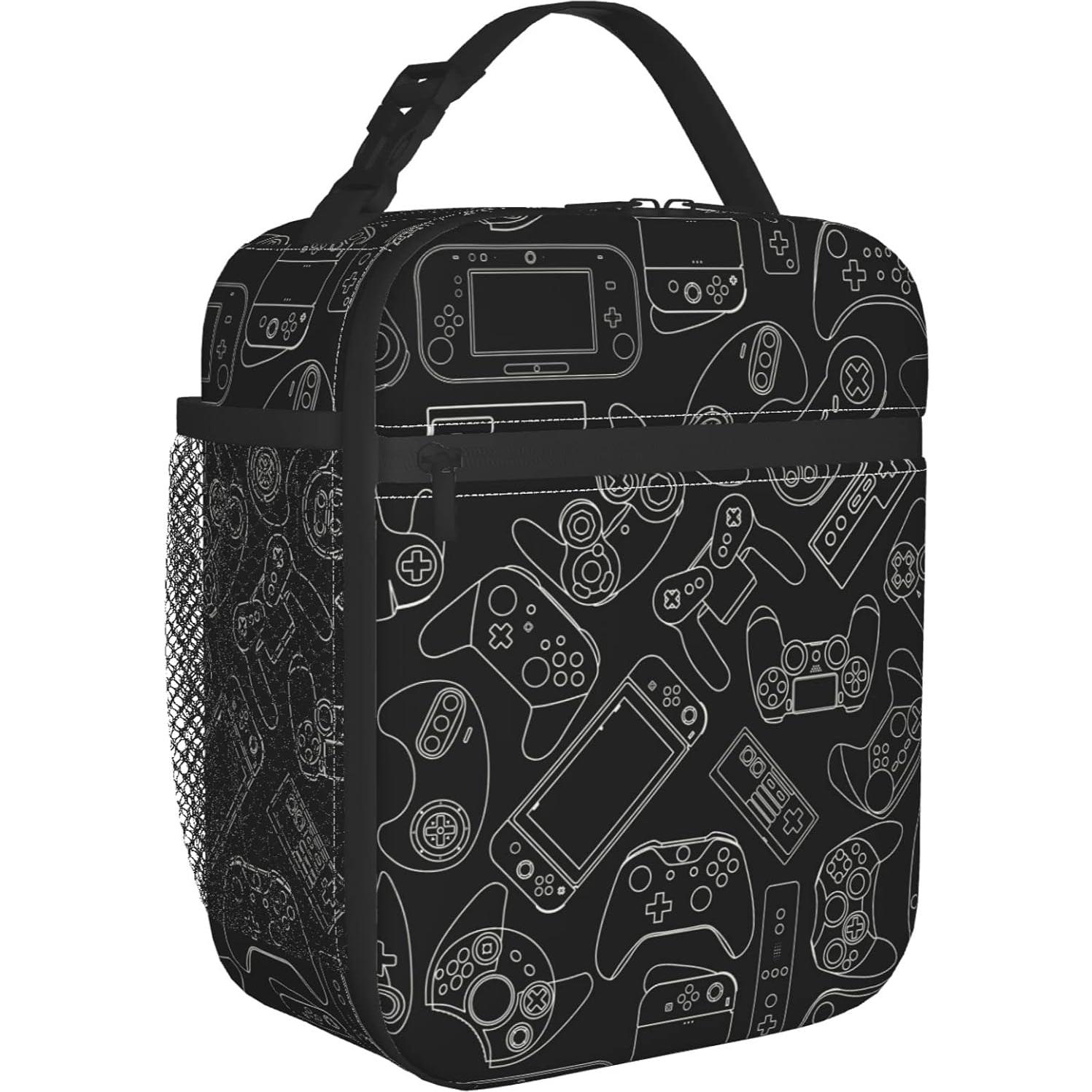 Bolsa de Almuerzo Aislada FUABJPOI 22x11x26 cm para Niños