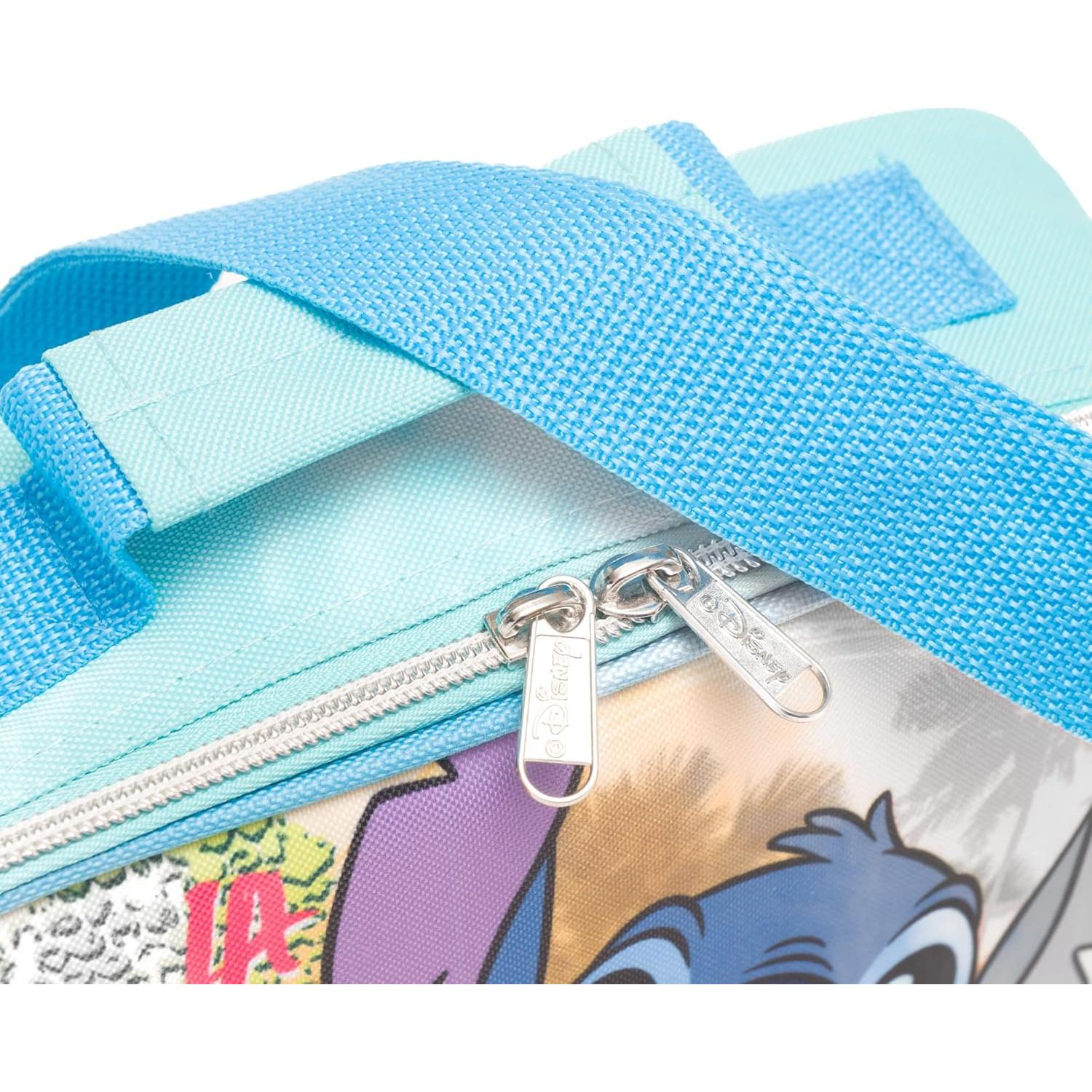 Bolsa de Almuerzo Aislada Ruz Stitch Rosa 24.1x19.1 cm