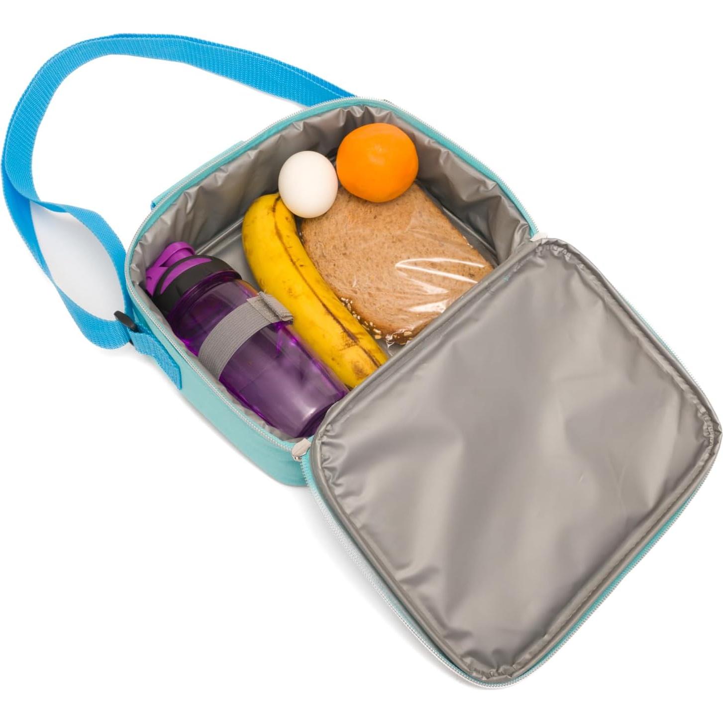 Bolsa de Almuerzo Aislada Ruz Stitch Rosa 24.1x19.1 cm