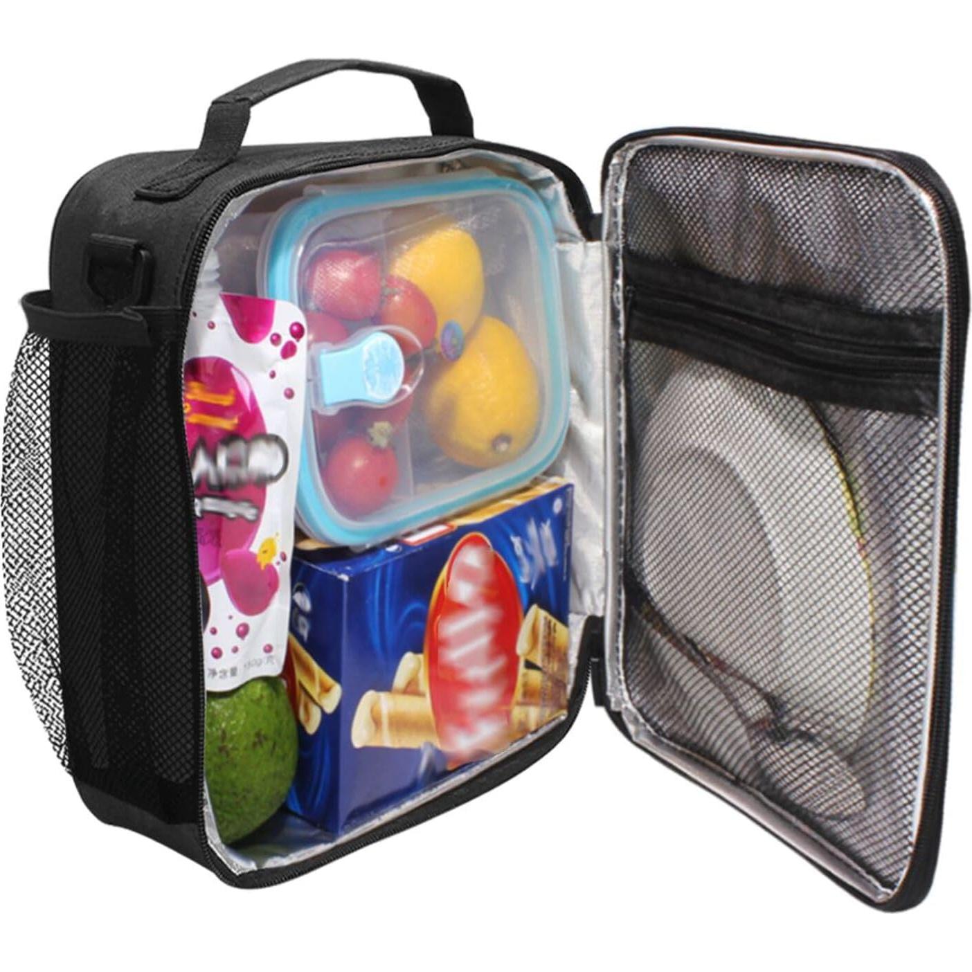 Bolsa de Almuerzo Aislada UMIRIKO Dragón de Llama Arcoíris 5.6L