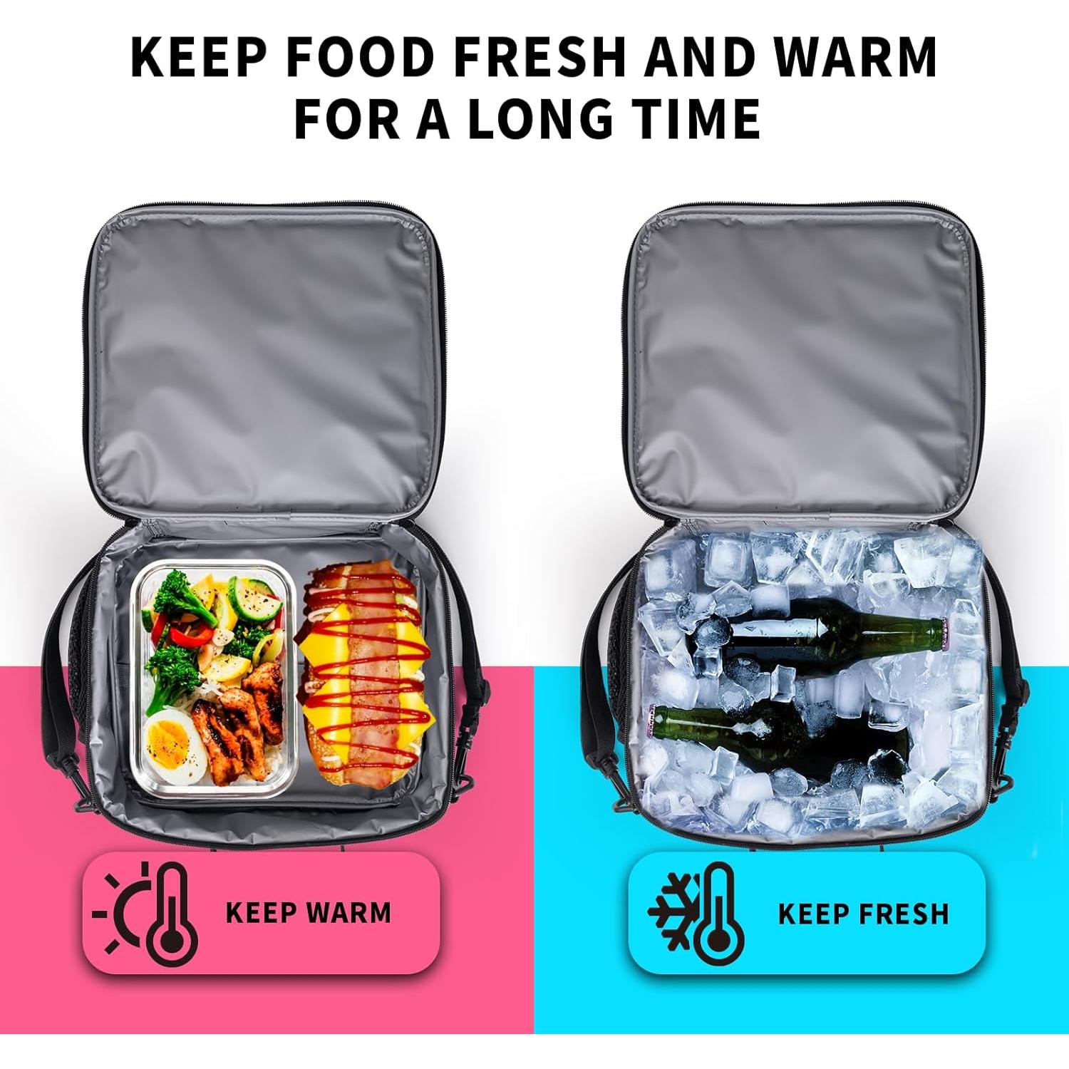 Bolsa de Almuerzo Aislada Miaoquhe Controlador Videojuego Azul