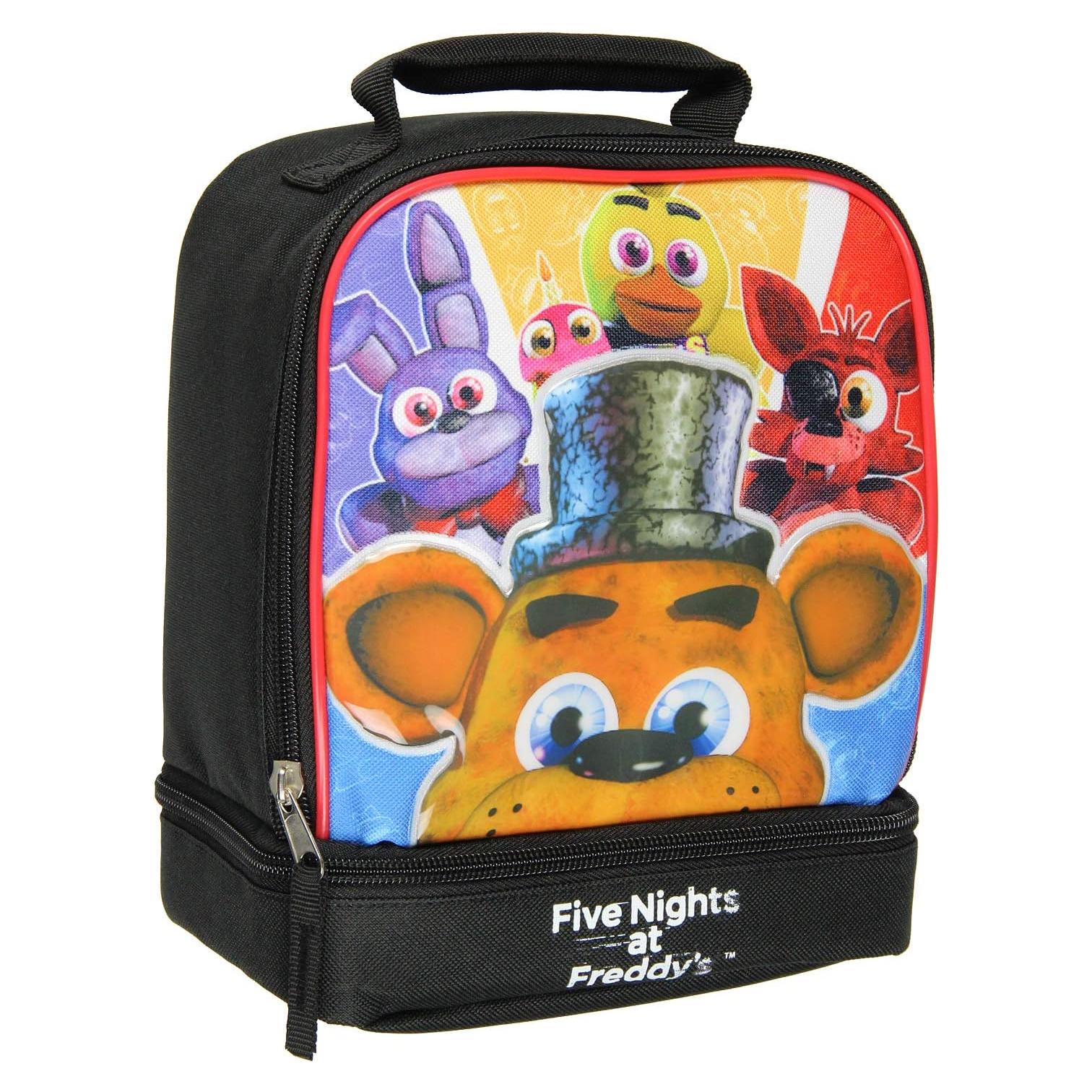 Caja de Almuerzo Térmica Bioworld Freddy 2 Compartimentos 3.8L