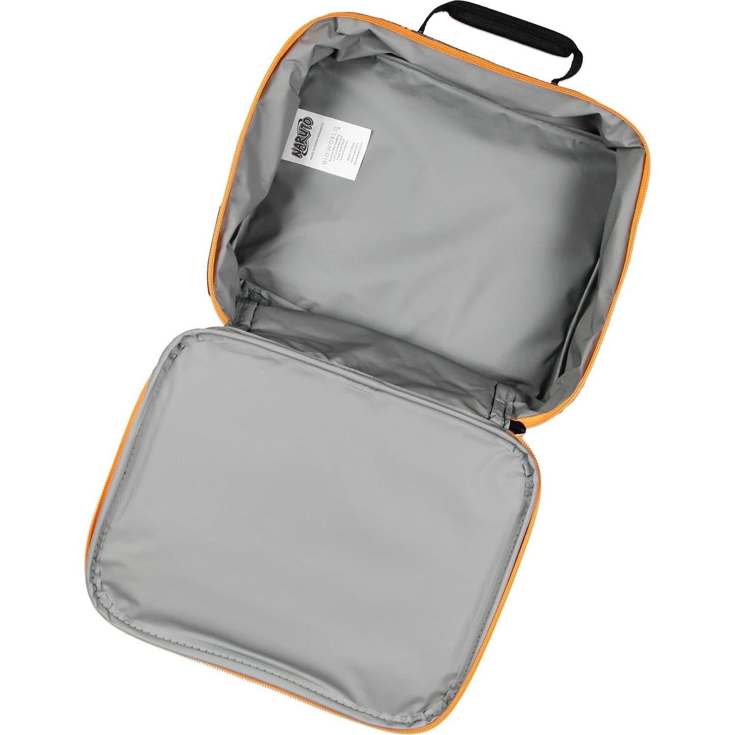 Bolsa de Almuerzo Aislada Naruto Shippuden con Logo 25.4x20.3cm