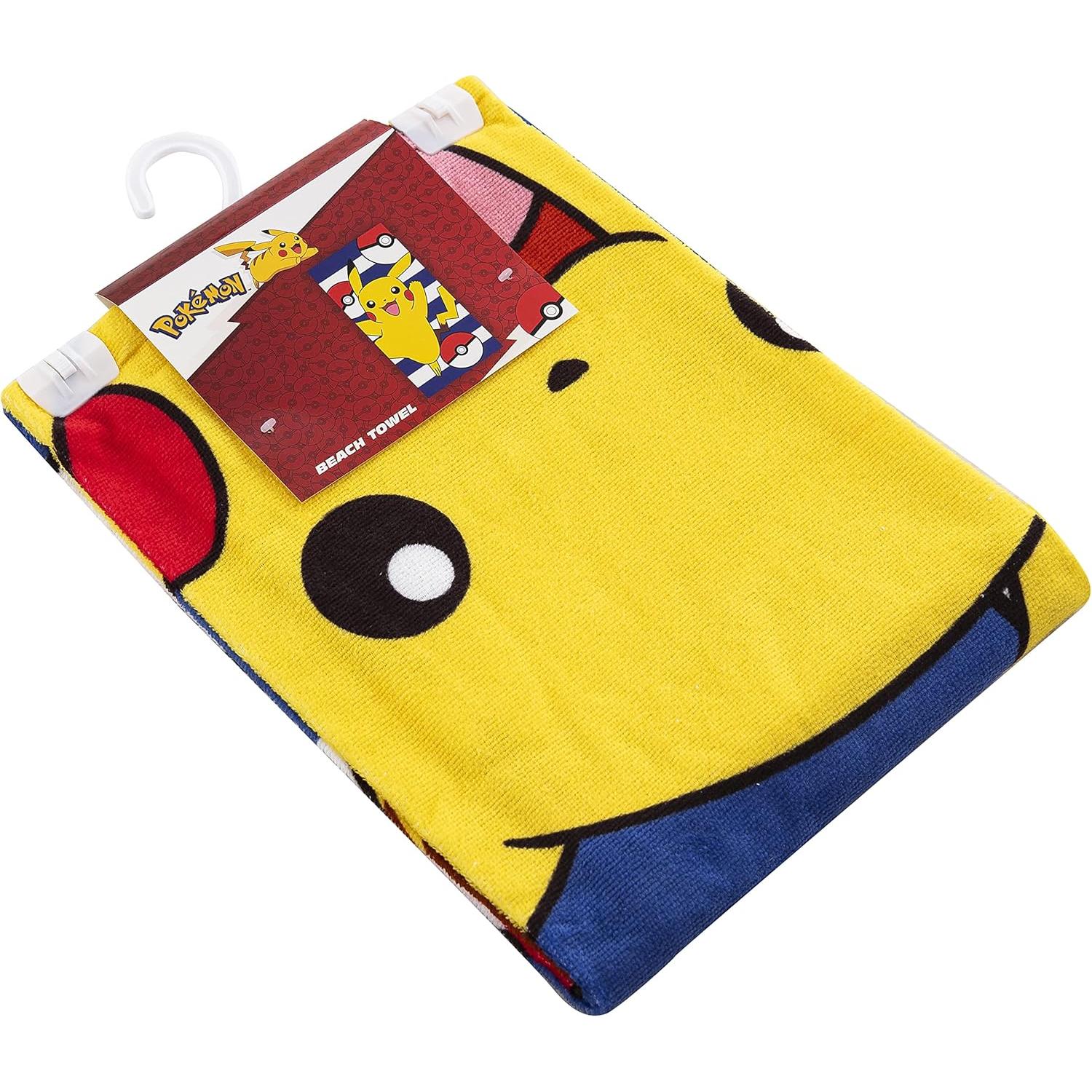 Toalla de Playa The Northwest Pikachu 76x152 cm Suave y Absorbente
