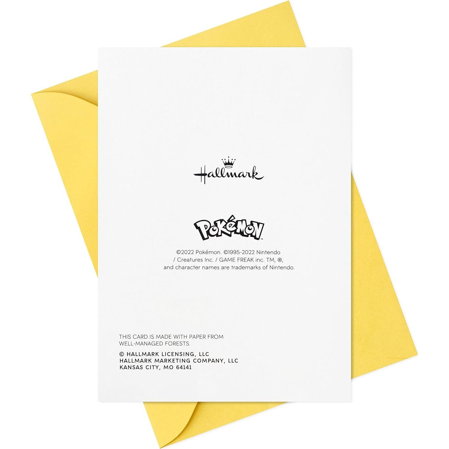 Tarjetas de San Valentín Hallmark Pokémon - 12 tarjetas en blanco