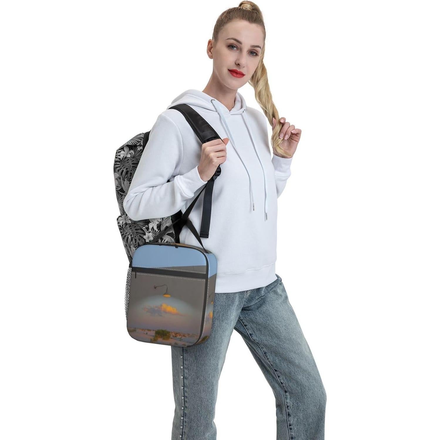 Bolsa de Almuerzo Térmica ZALAAUO 5.68L Lamplight3