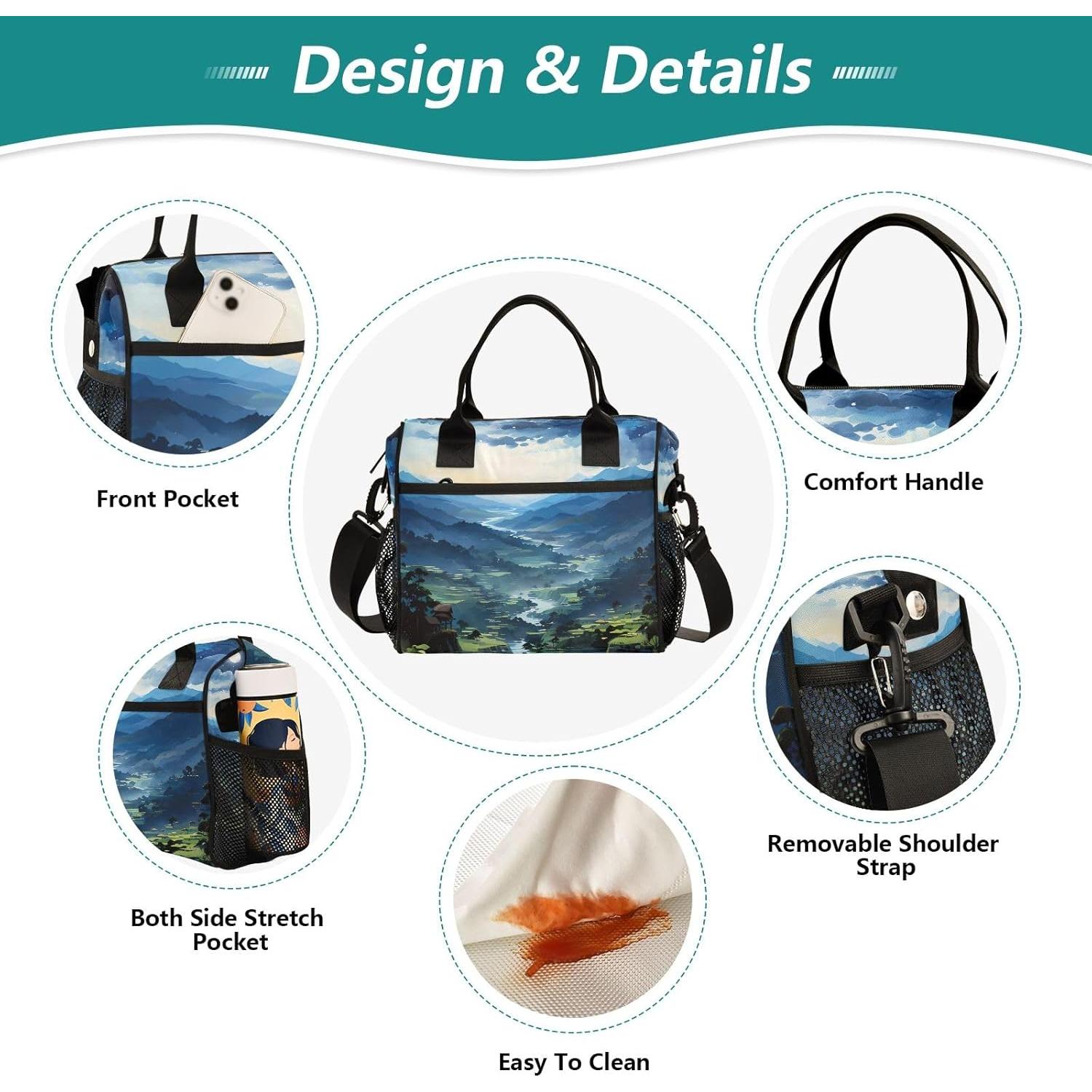 Bolsa Térmica ALAZA Mediana Anime Aislada 10L Impermeable