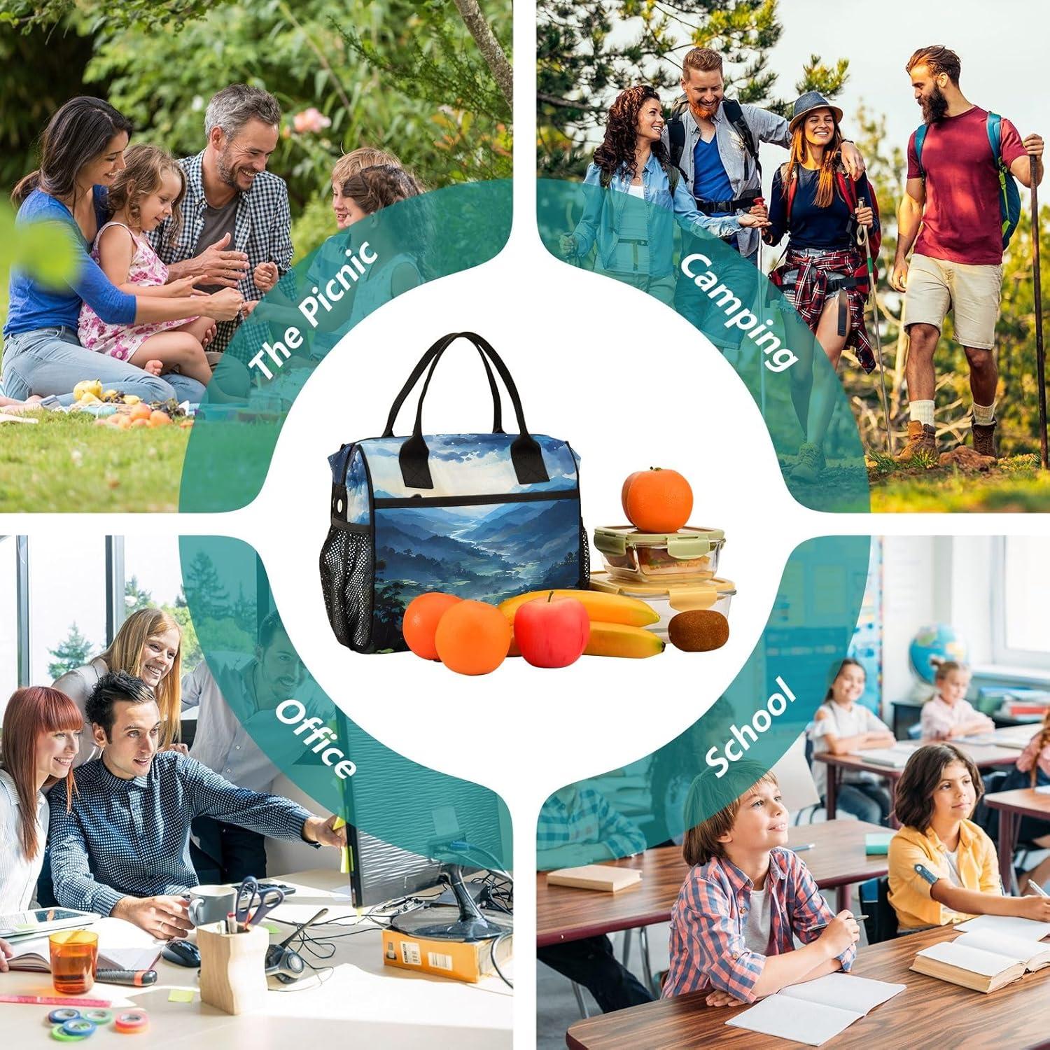 Bolsa Térmica ALAZA Mediana Anime Aislada 10L Impermeable