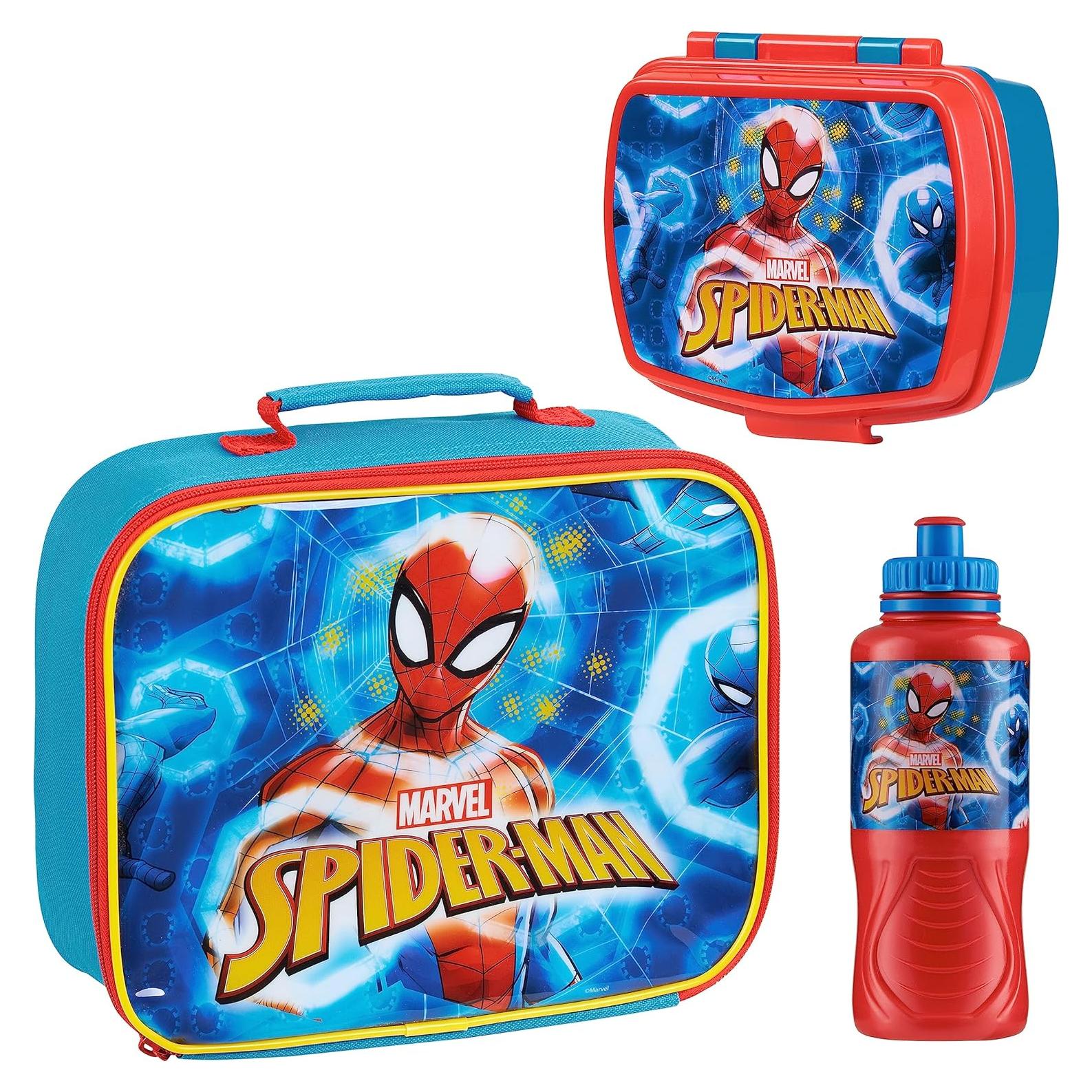 Set de Almuerzo Marvel Kids 3 Piezas Spiderman Aislado 430ml