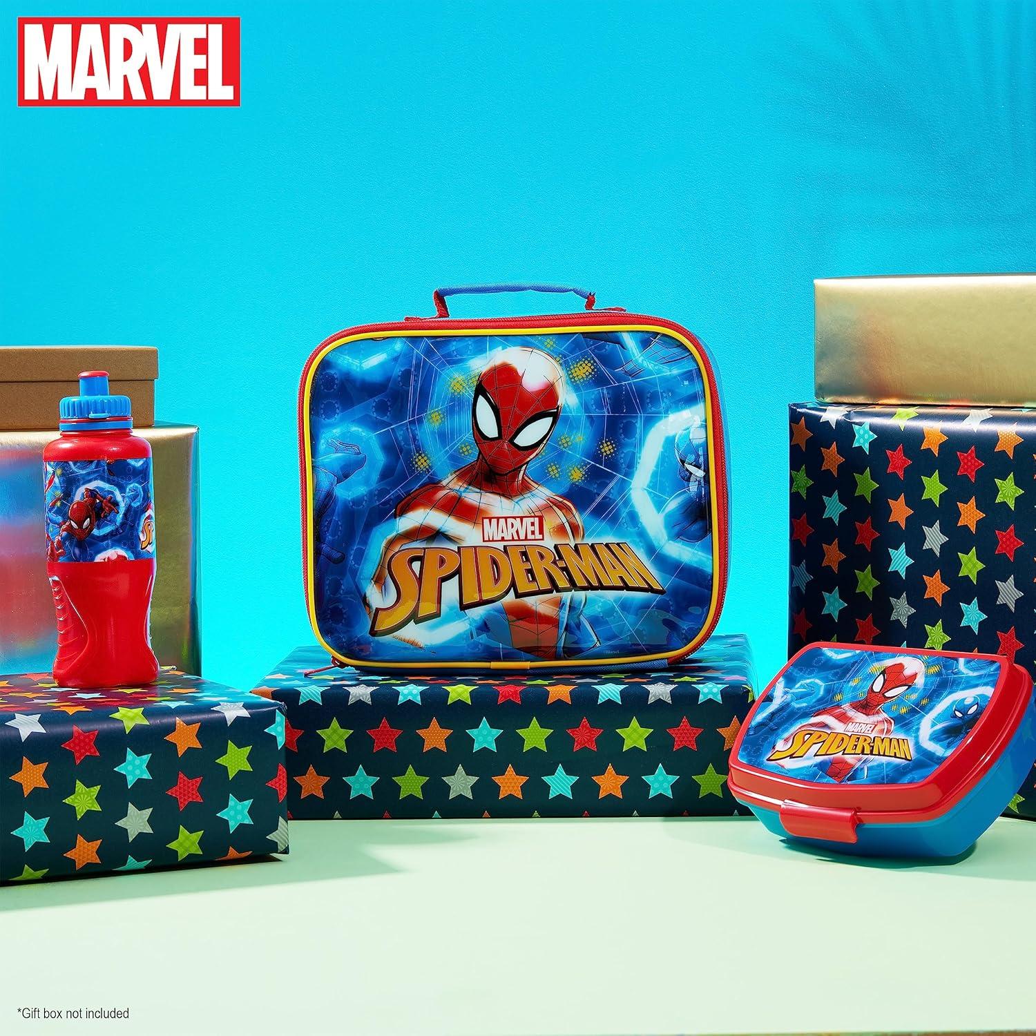 Set de Almuerzo Marvel Kids 3 Piezas Spiderman Aislado 430ml