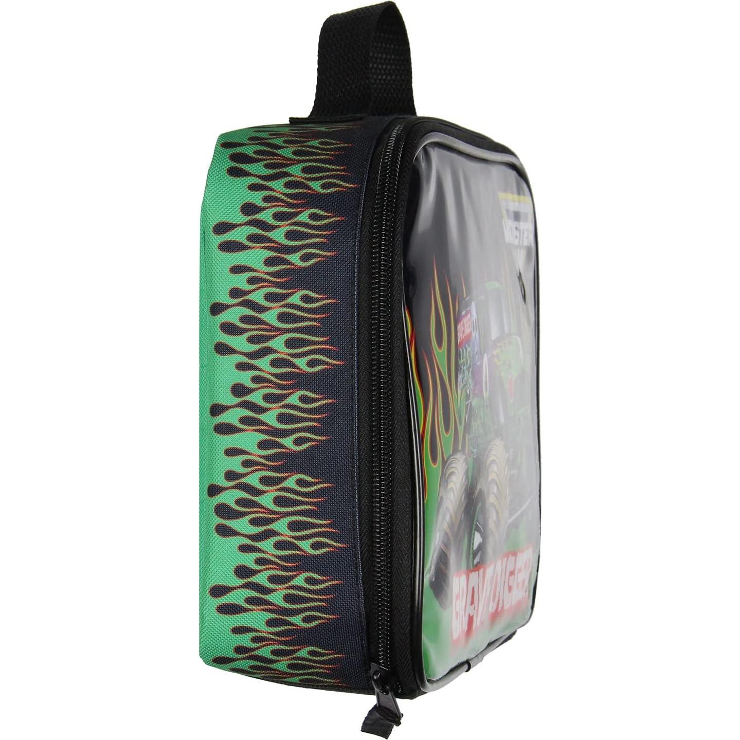 Lonchera Aislada Monster Jam Grave Digger 25.4x10.16x15.24 cm