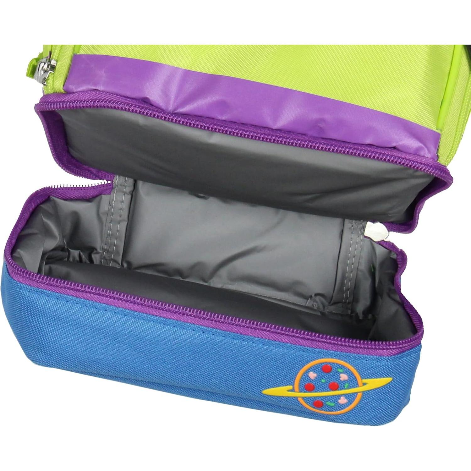 Caja de Almuerzo Aislada Toy Story Alienígena 3D Doble Compartimento