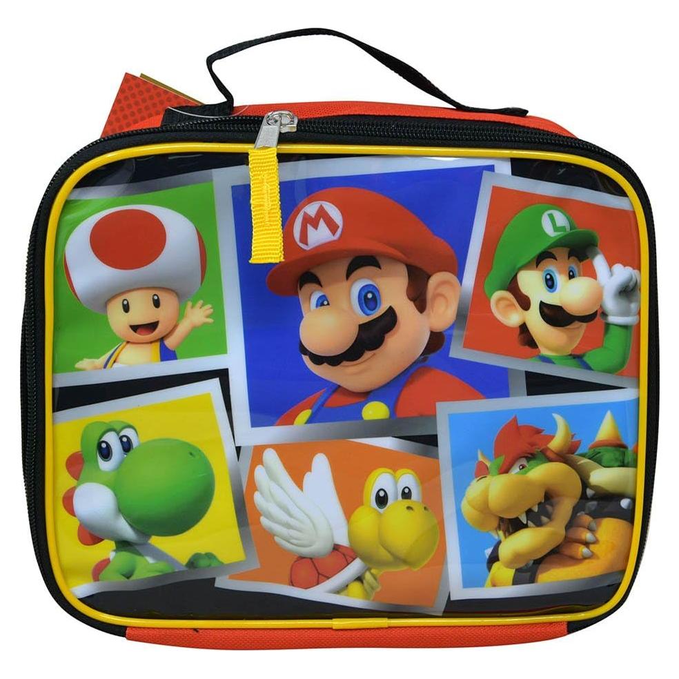Bolsa de Almuerzo Super Mario 24 cm - Seguridad Infantil