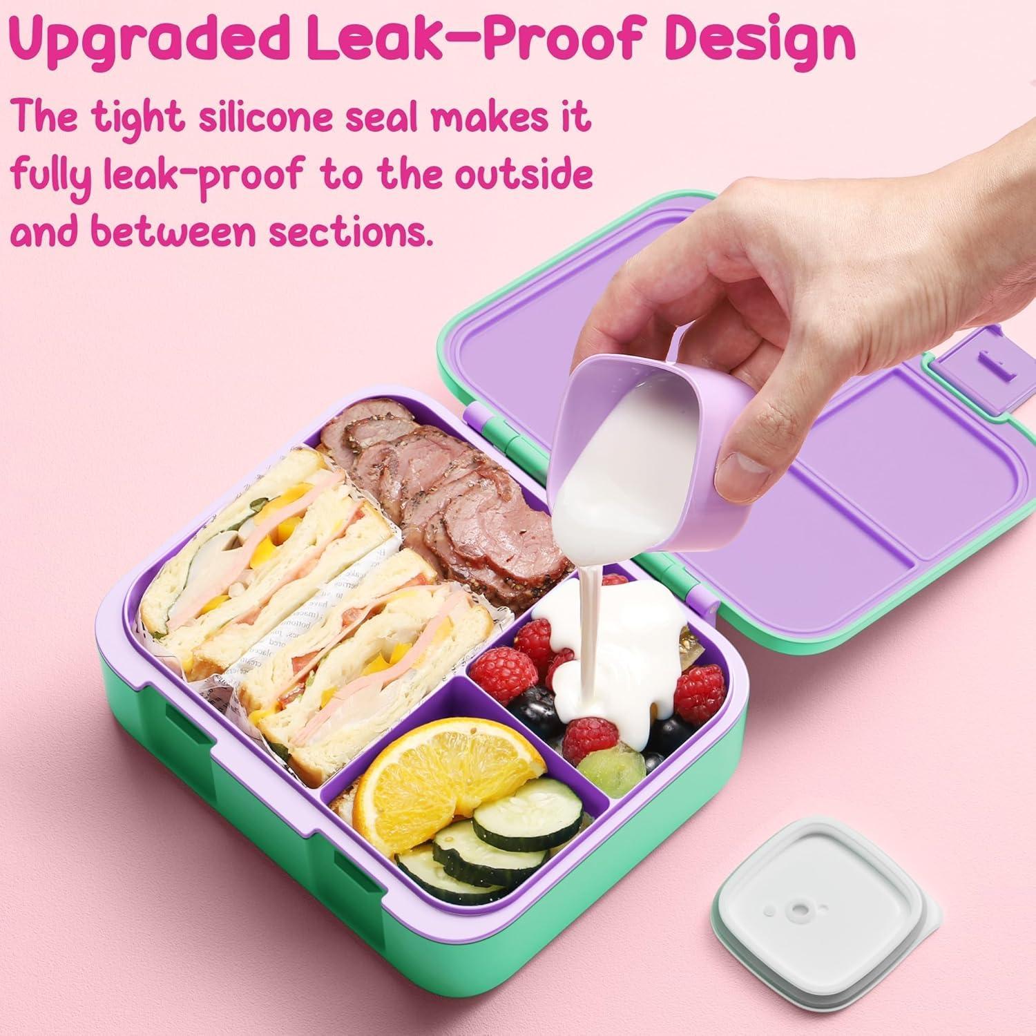 Caja de Almuerzo Bento Fimibuke 32Oz con Tarro Aislado 12Oz