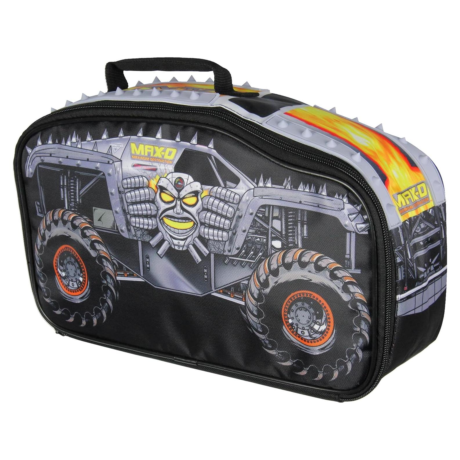 Lonchera aislante Monster Jam Max-D - INTIMO - 35.56x10.16x20.32 cm
