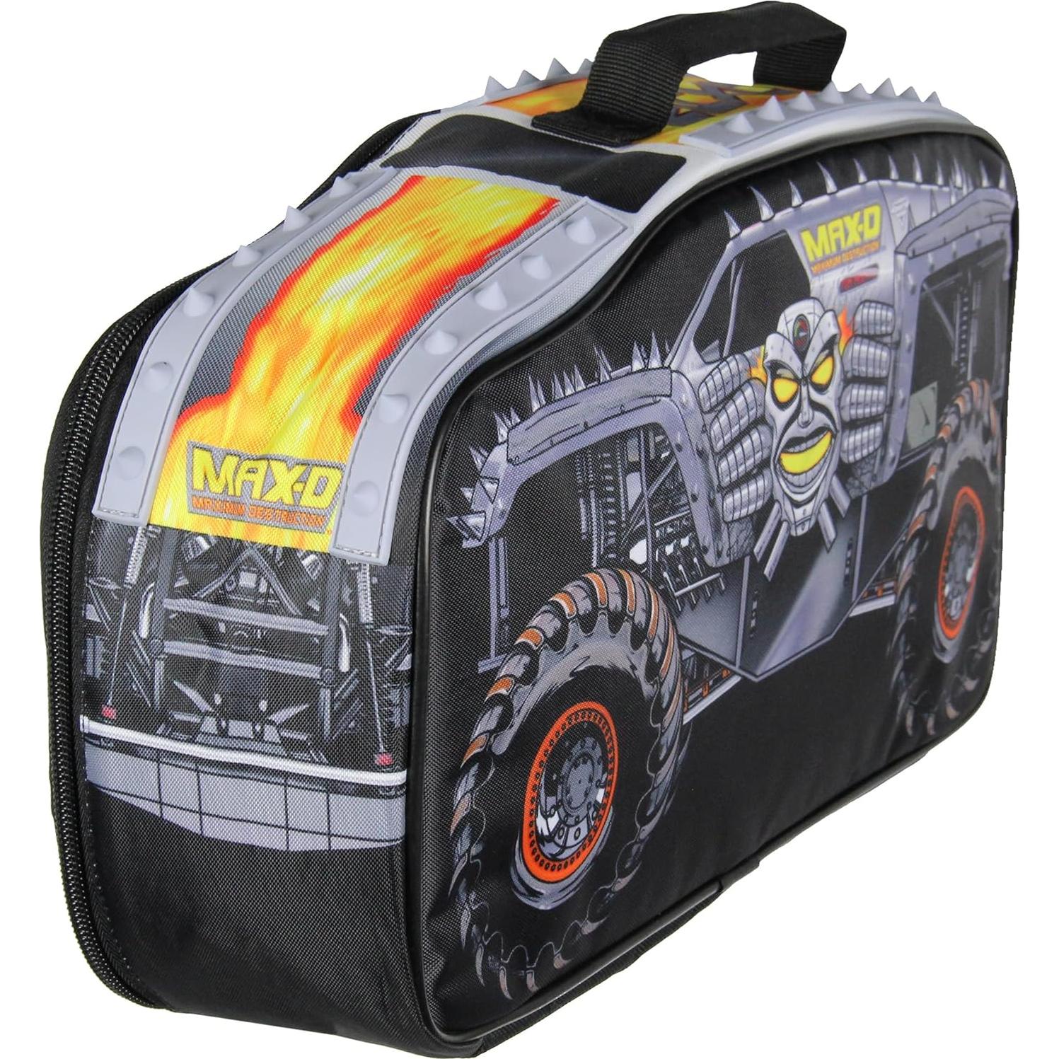 Lonchera aislante Monster Jam Max-D - INTIMO - 35.56x10.16x20.32 cm