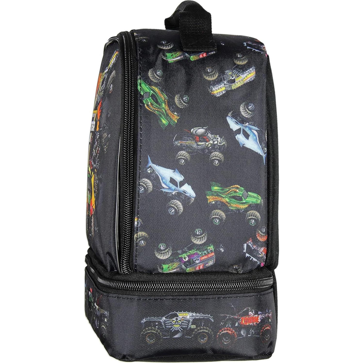 Lonchera Doble Compartimento INTIMO Monster Jam Grave Digger