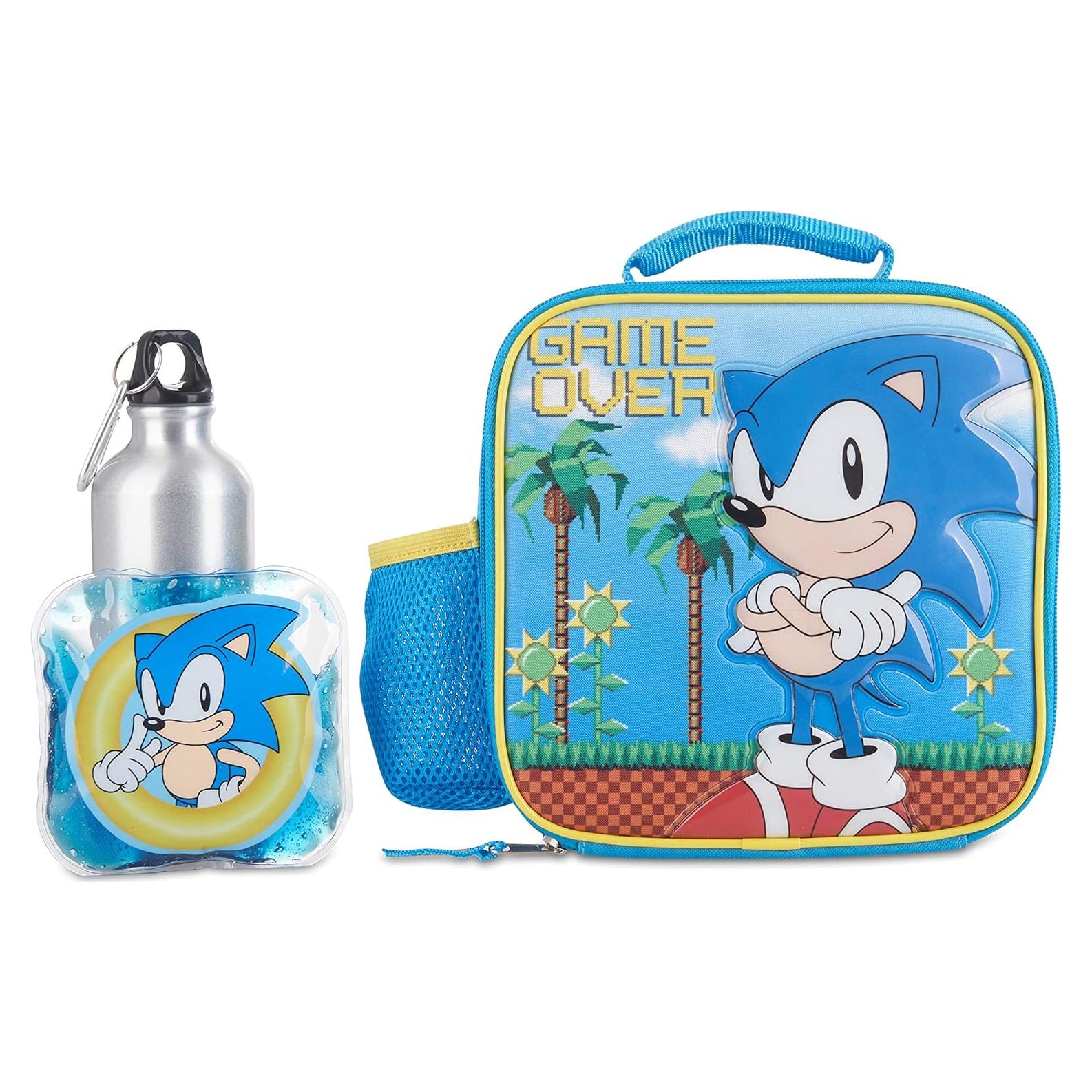 Set Almuerzo Sonic AI Accessory 4 Piezas - Caja, Botella, Hielo