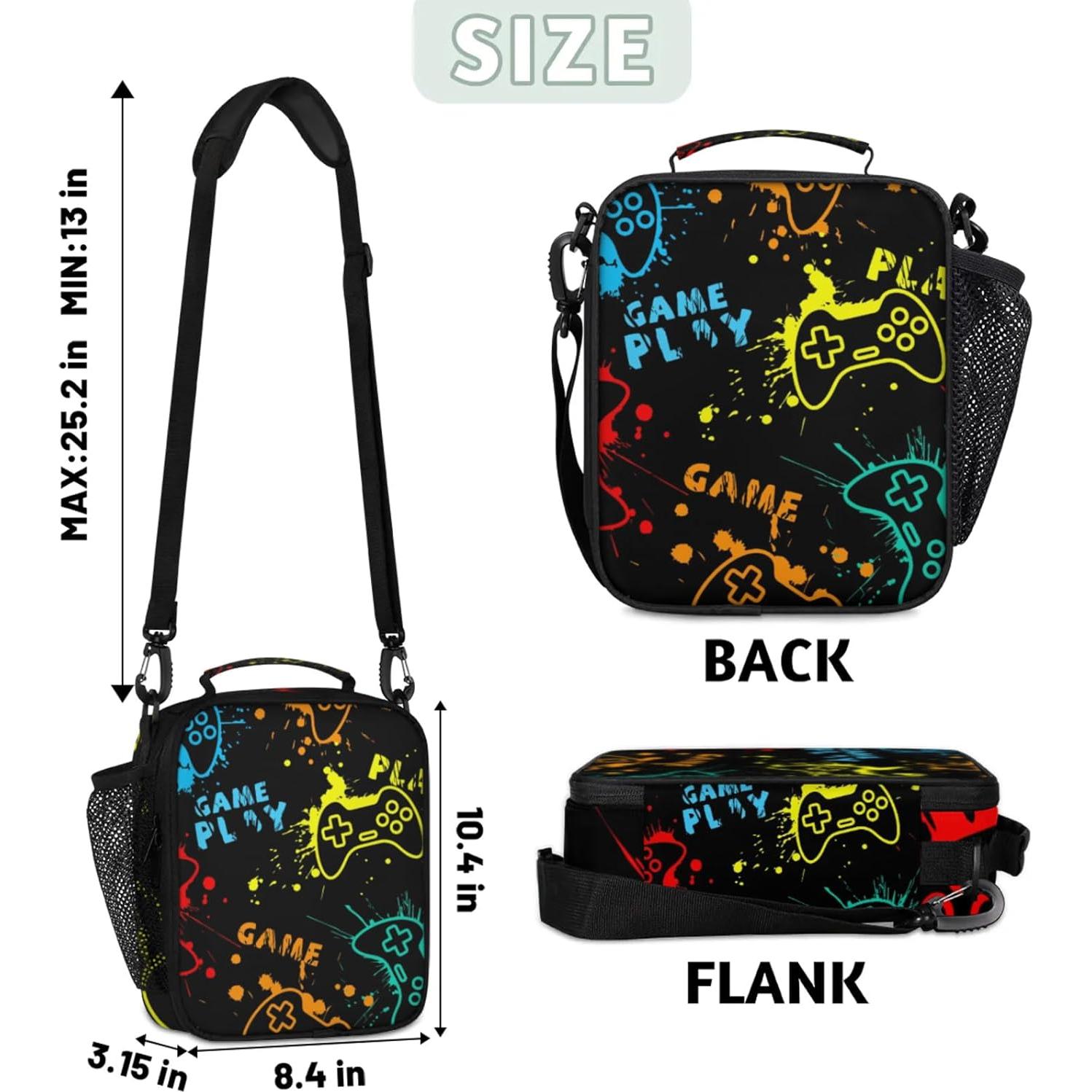 Bolsa de Almuerzo Insulada KATHRYNAYA Videojuegos 3L