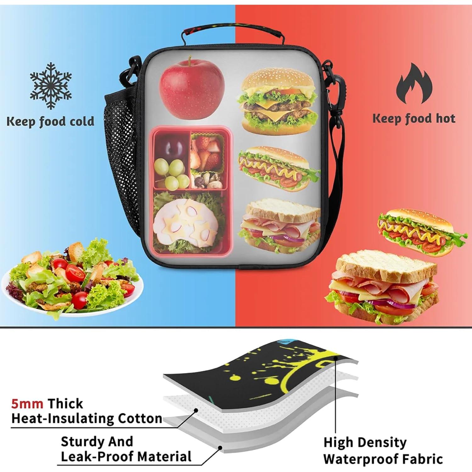 Bolsa de Almuerzo Insulada KATHRYNAYA Videojuegos 3L