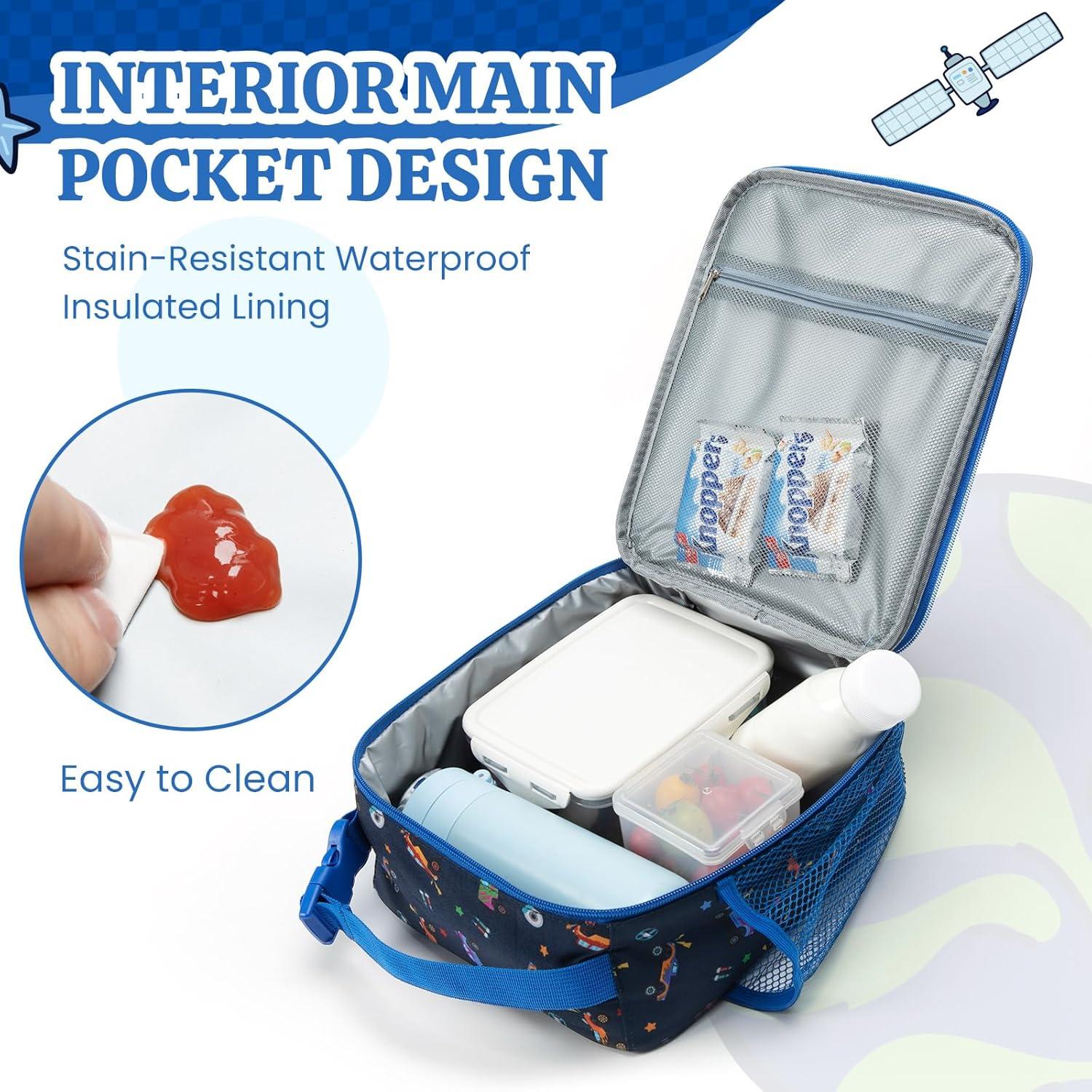 Bolsa de Almuerzo Aislada MEXS para Niños Camión 6.9L