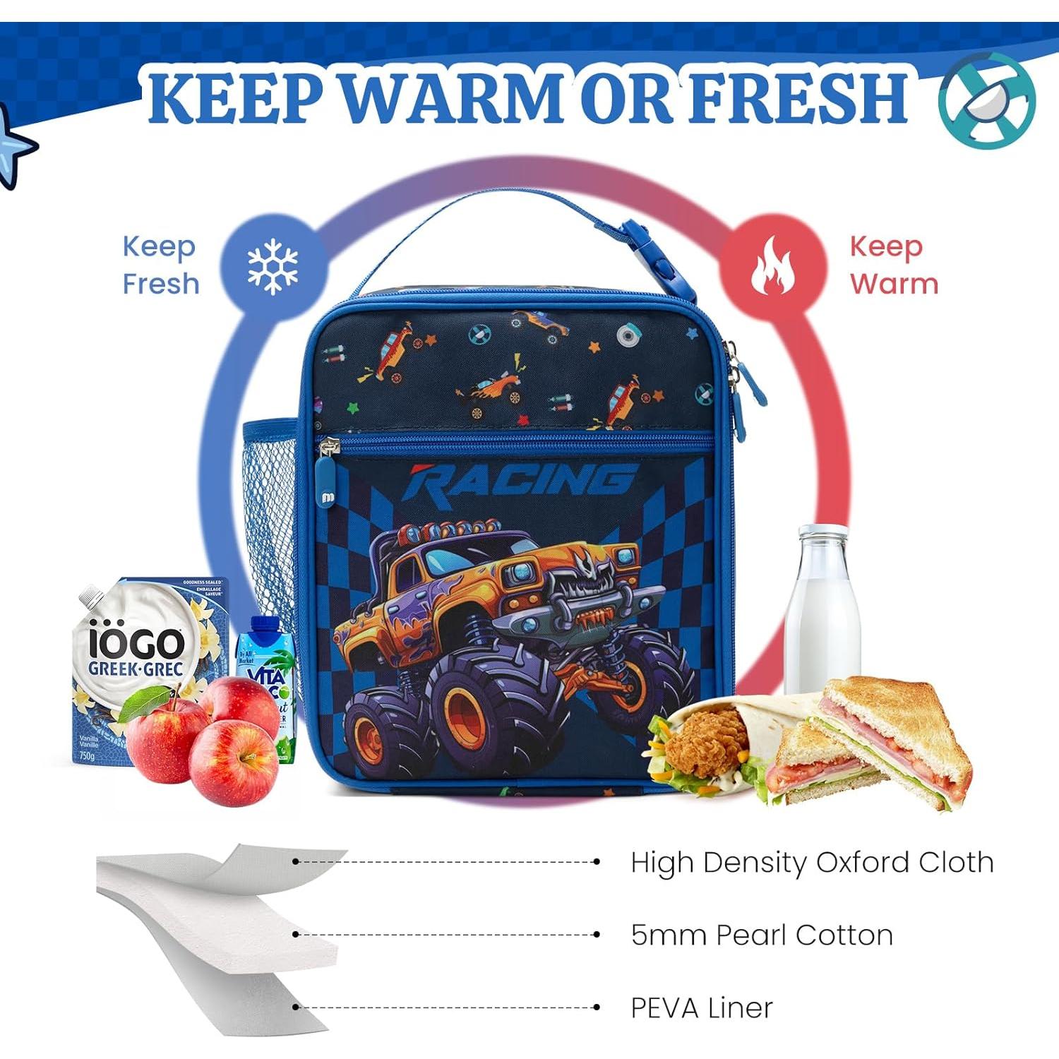 Bolsa de Almuerzo Aislada MEXS para Niños Camión 6.9L