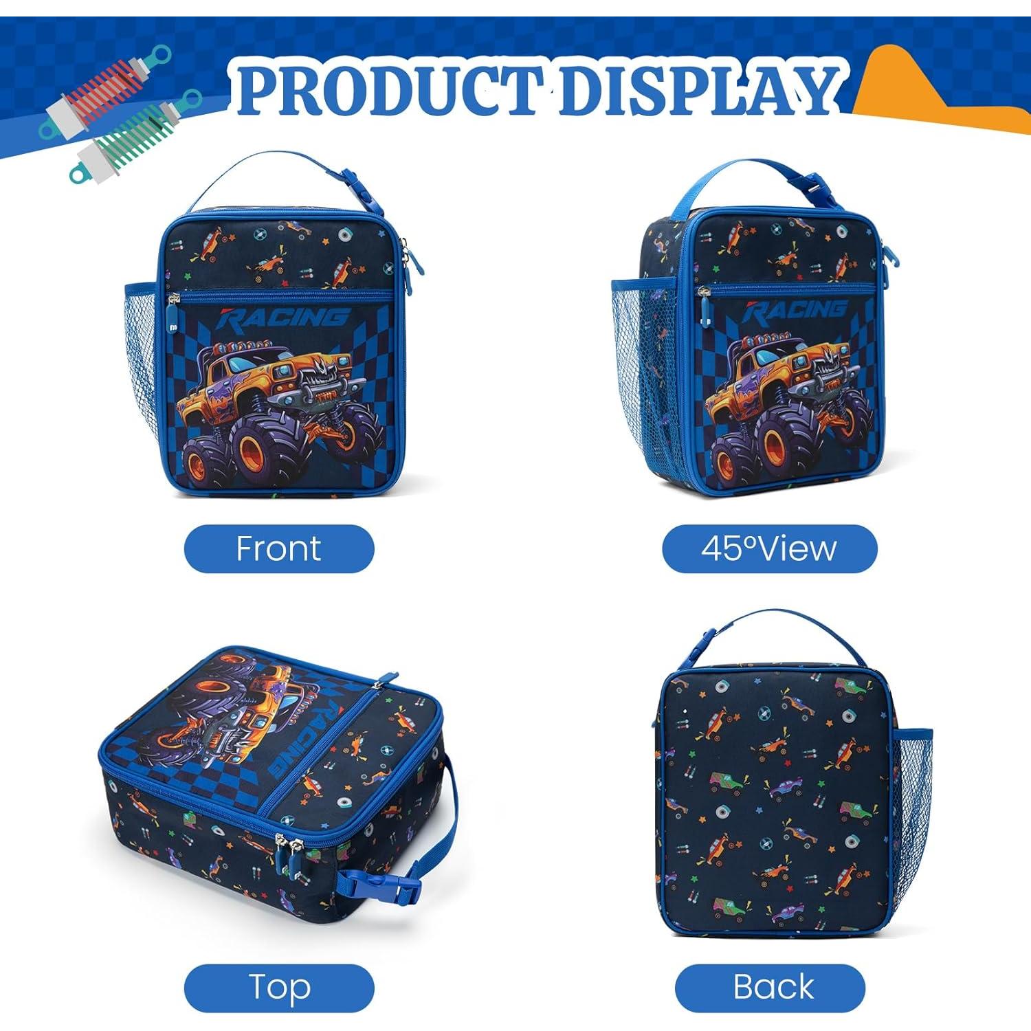 Bolsa de Almuerzo Aislada MEXS para Niños Camión 6.9L