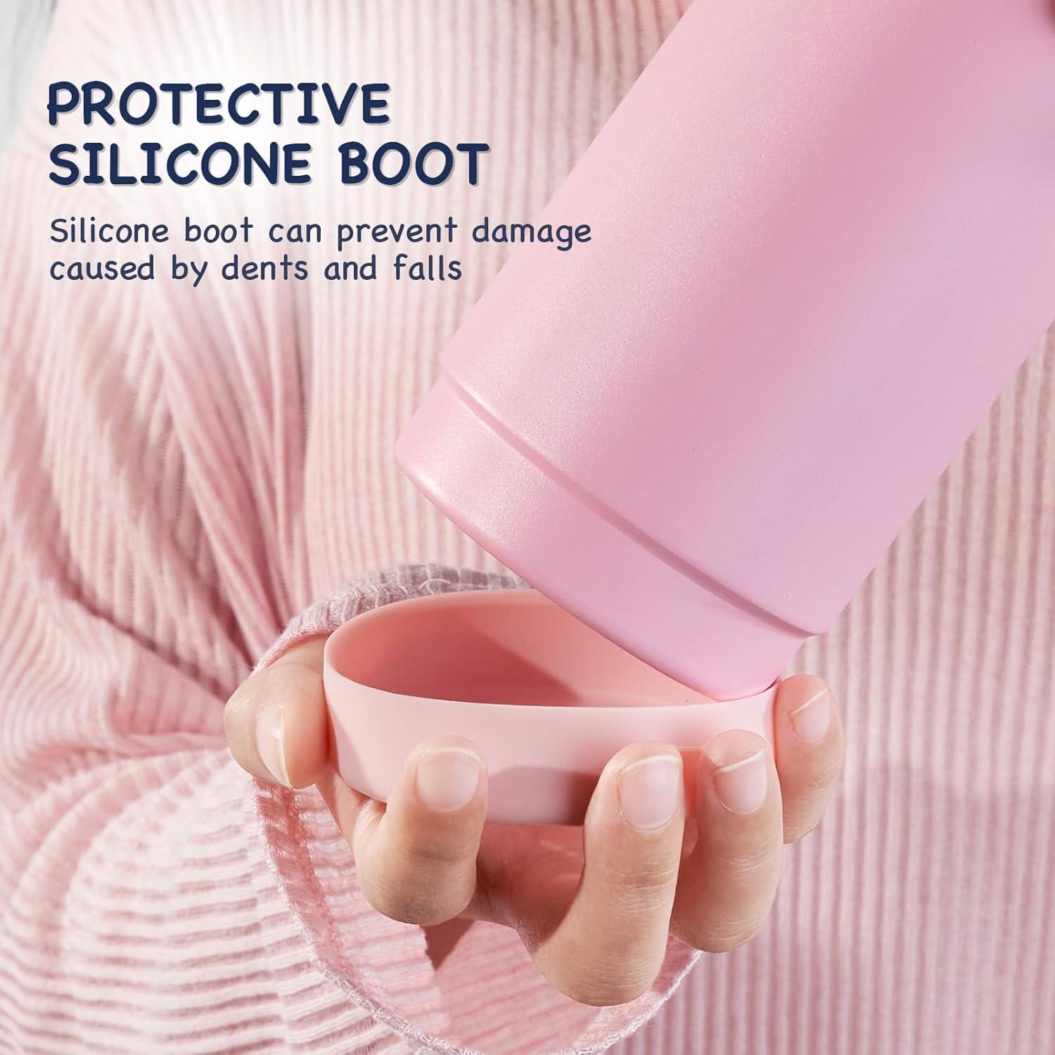 Botella de Agua Aislada Kerilyn 340ml Rosa para Niños