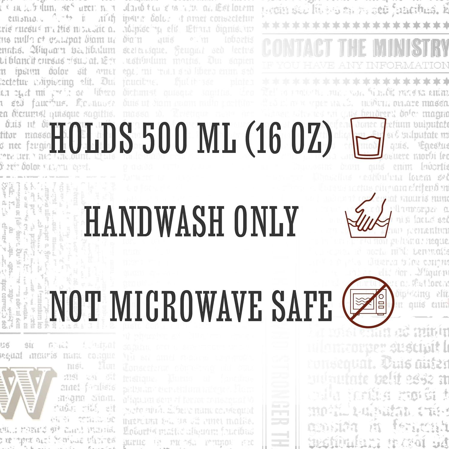 Botella de Agua de Metal Harry Potter Mapa de Merodeadores 500ml