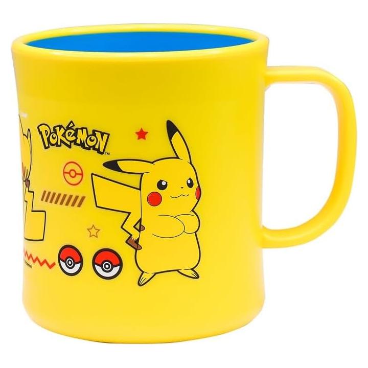 Taza de Plástico Pikachu 300ml Apta para Lavavajillas