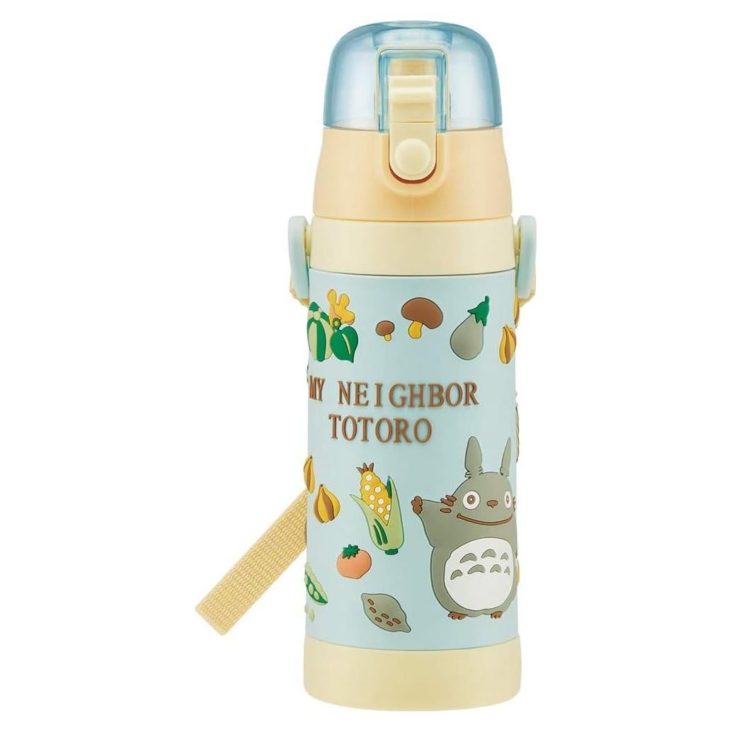Botella de Agua Acero Inoxidable Skater 480 ml Niños Totoro