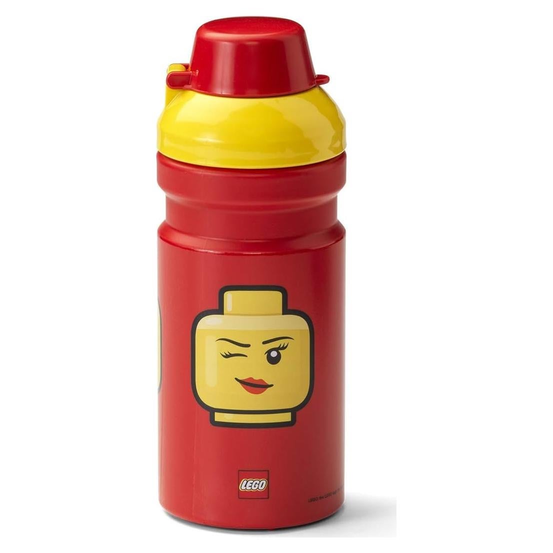 Botella de Agua LEGO Room Copenhagen 390 ml Rojo Amarillo