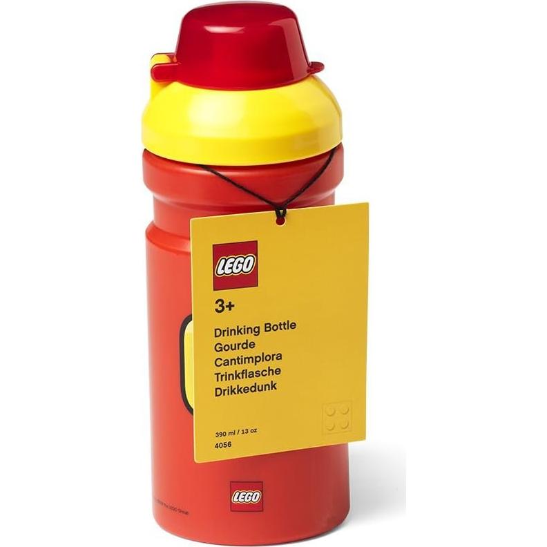 Botella de Agua LEGO Room Copenhagen 390 ml Rojo Amarillo