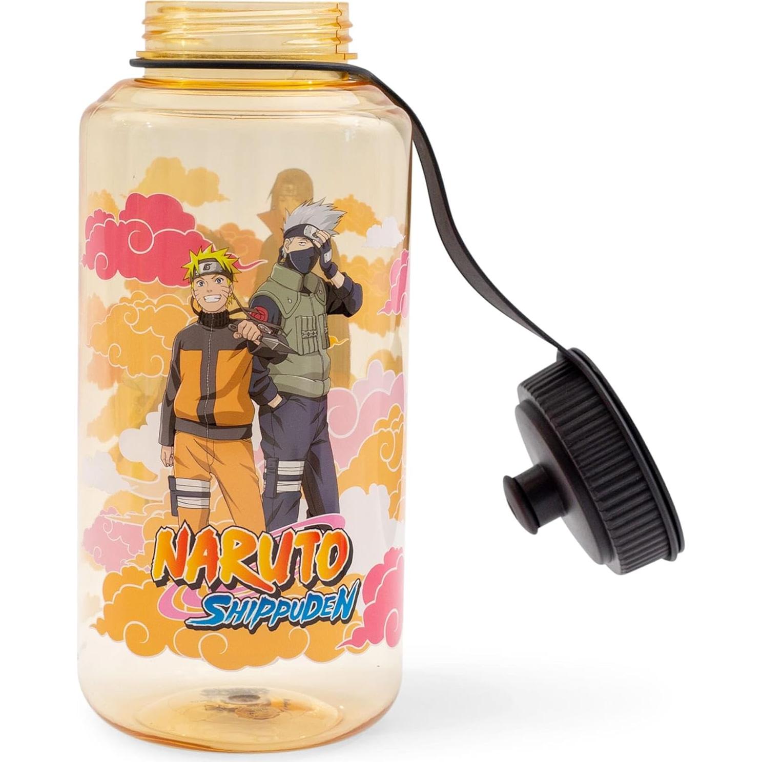 Botella de Agua Naruto Shippuden Just Funky 946ml Naranja